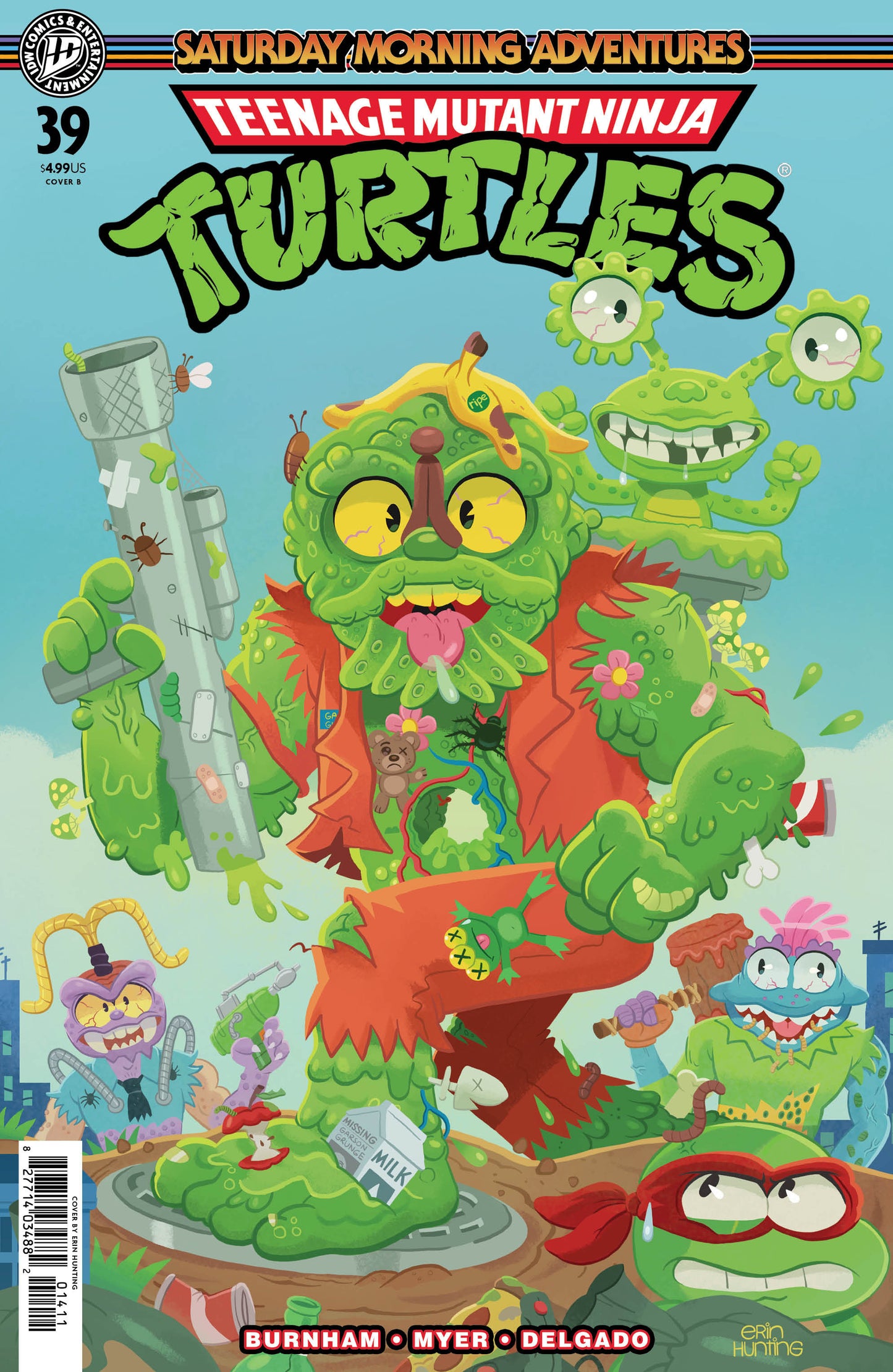Teenage Mutant Ninja Turtles: Saturday Morning Adventures #39 Variant B (Hunting) ISBN: 82771403150803921 - FOC DATE: 6/21/26 - Release Date: 7/29/26