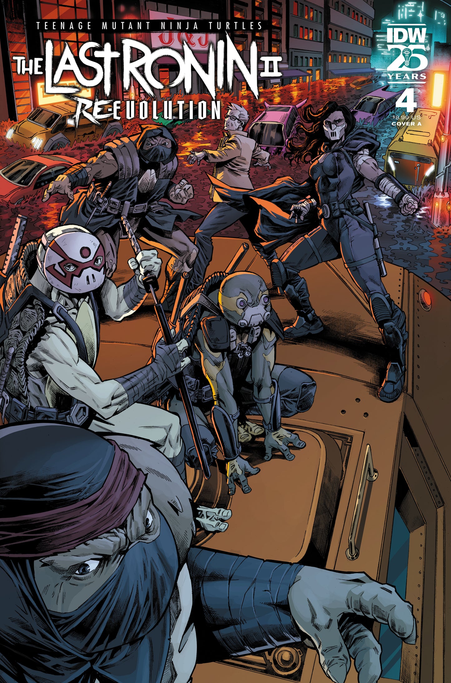 Teenage Mutant Ninja Turtles: The Last Ronin II--Re-Evolution #4 Cover A (Escorzas) - Release Date: 1/29/25
