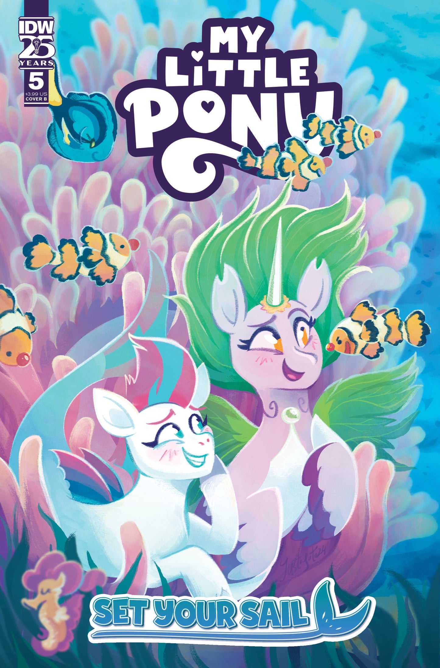 My Little Pony: Set Your Sail #5 Variant B (JustaSuta) - Release Date: 8/21/24
