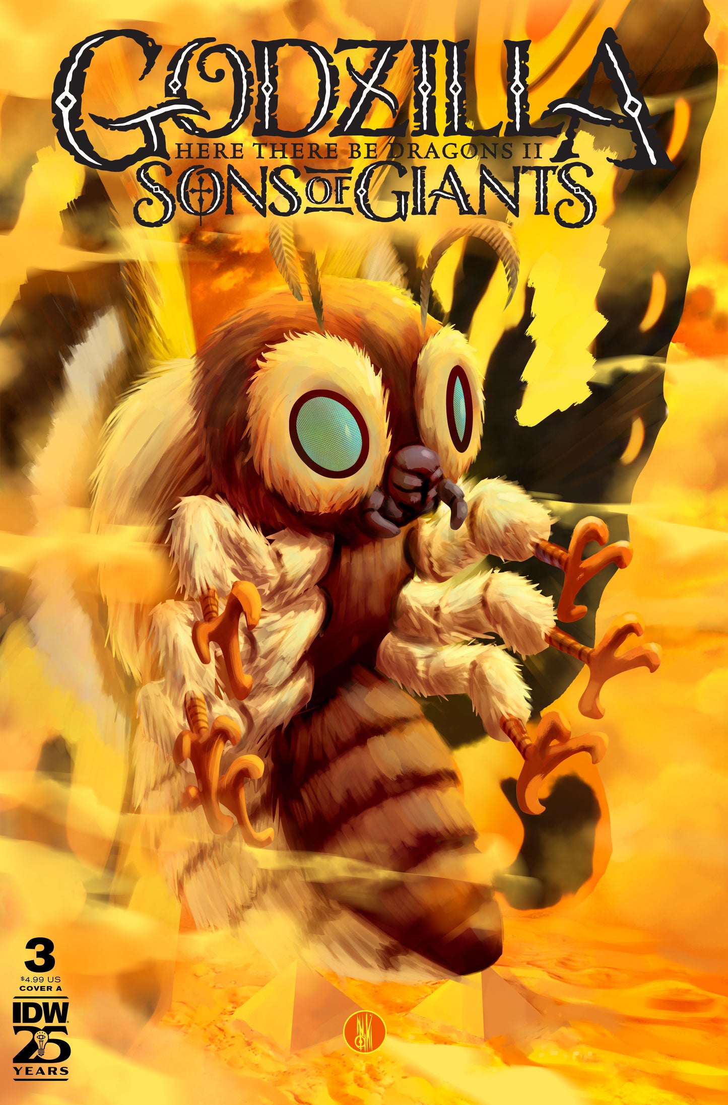 Godzilla: Here There Be Dragons II--Sons of Giants #3 Cover A (Miranda) - Release Date: 9/11/24