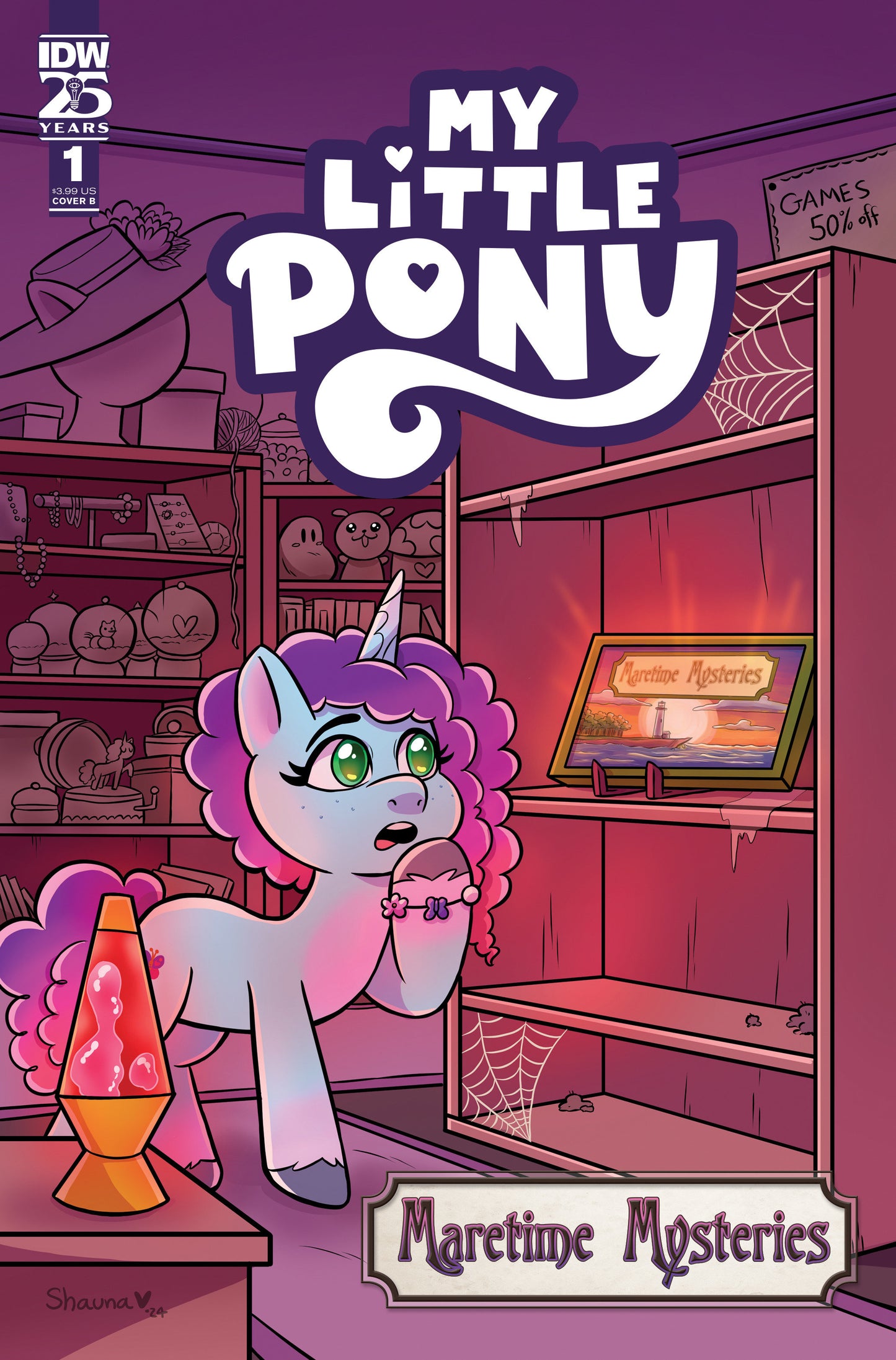 My Little Pony: Maretime Mysteries #1 Variant B (Grant) - Release Date: 6/12/24