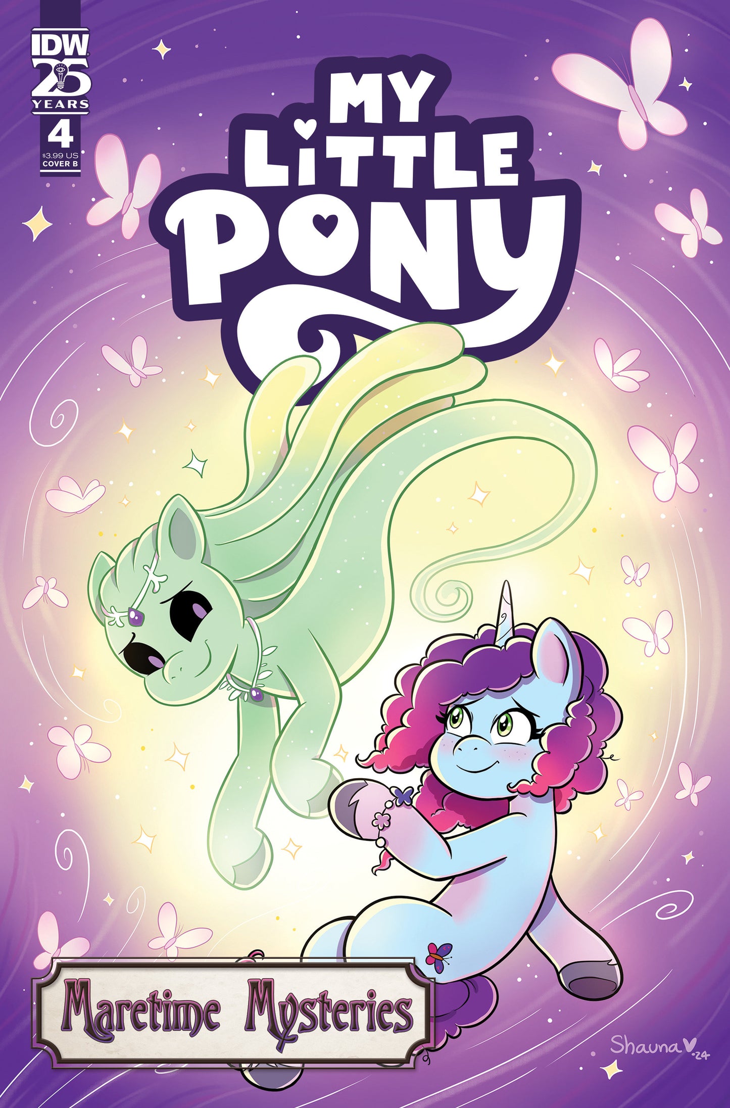 My Little Pony: Maretime Mysteries #4 Variant B (Grant) - Release Date: 9/11/24