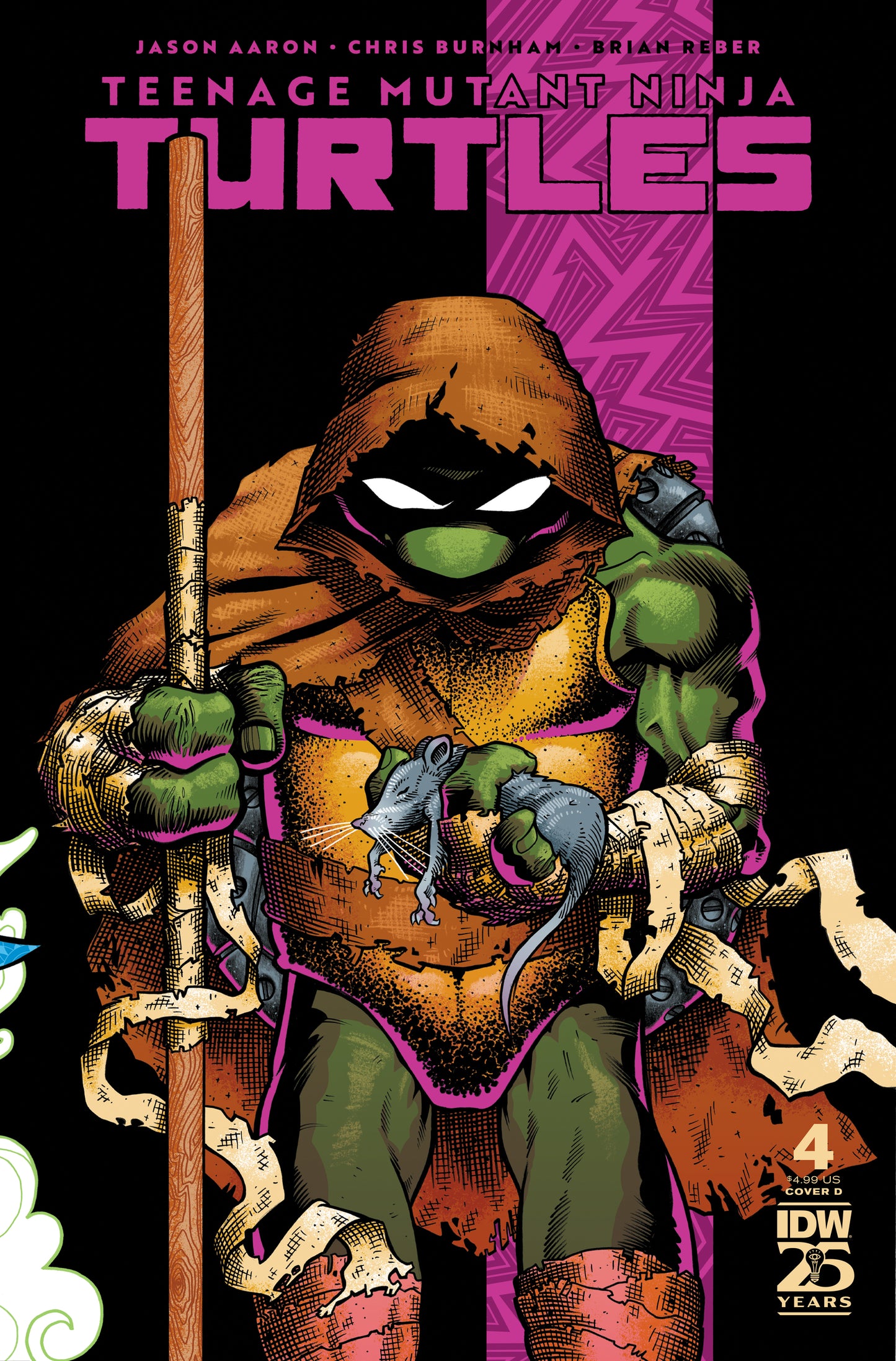 Teenage Mutant Ninja Turtles (2024) #4 Variant D (J. Gonzo) - Release Date: 11/27/24