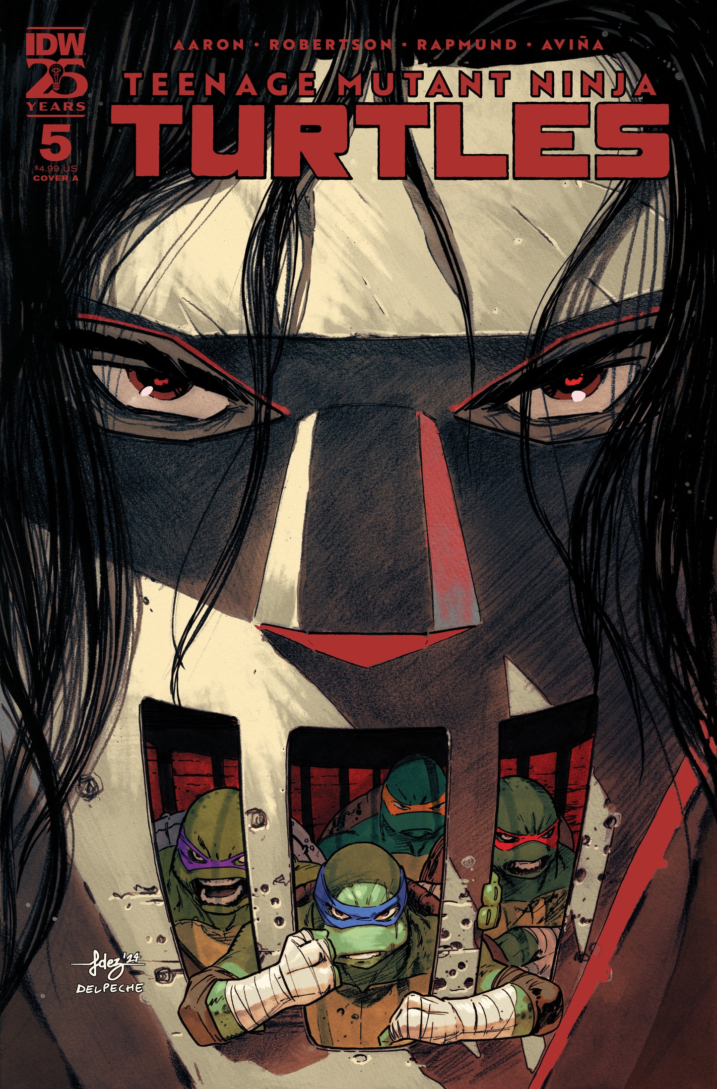 Teenage Mutant Ninja Turtles (2024) #5 Cover A (Fernandez) - Release Date: 12/18/24