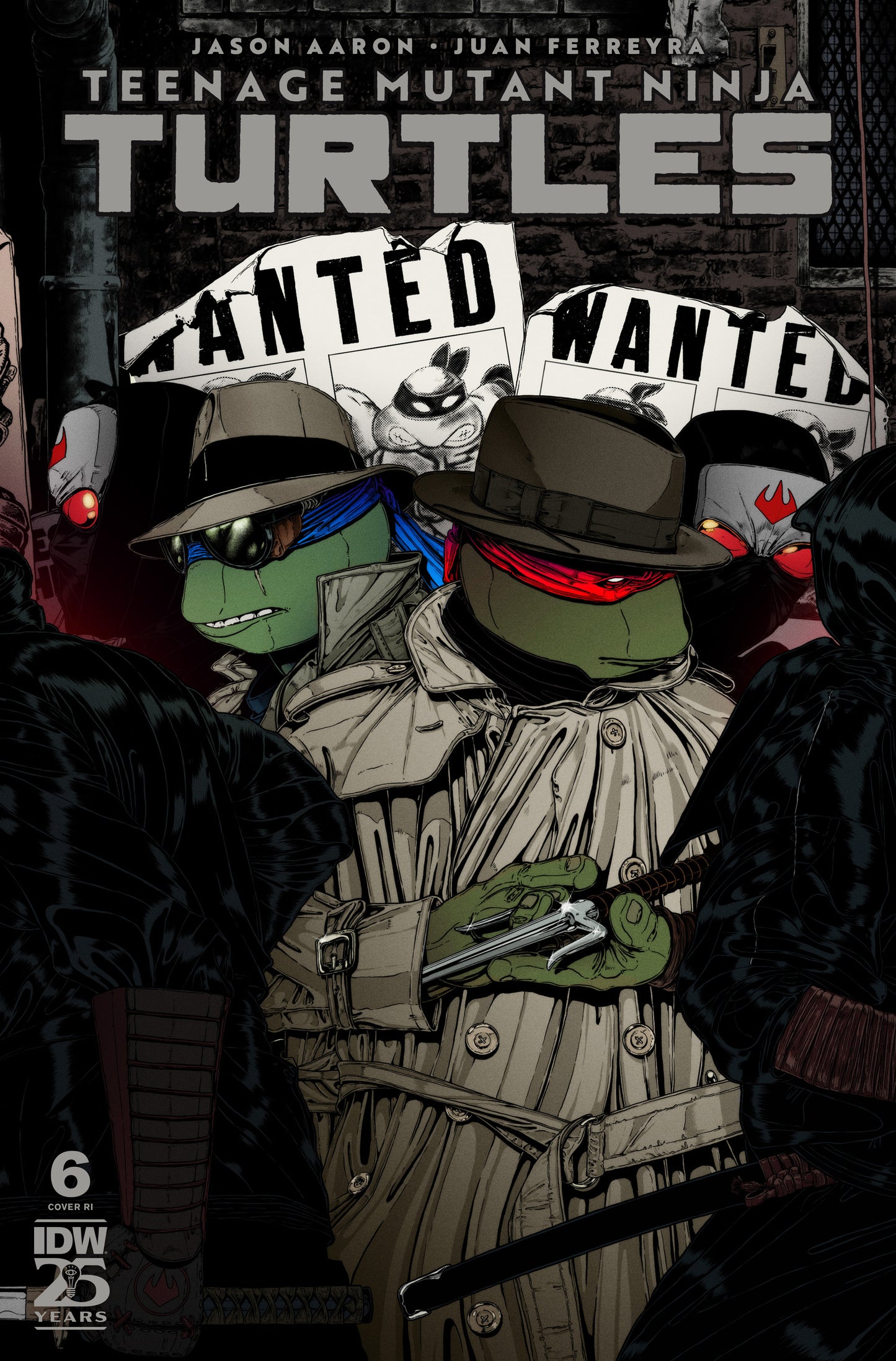 1:25 Teenage Mutant Ninja Turtles #6 Variant RI (25) (Boneface) - Release Date: 1/29/25