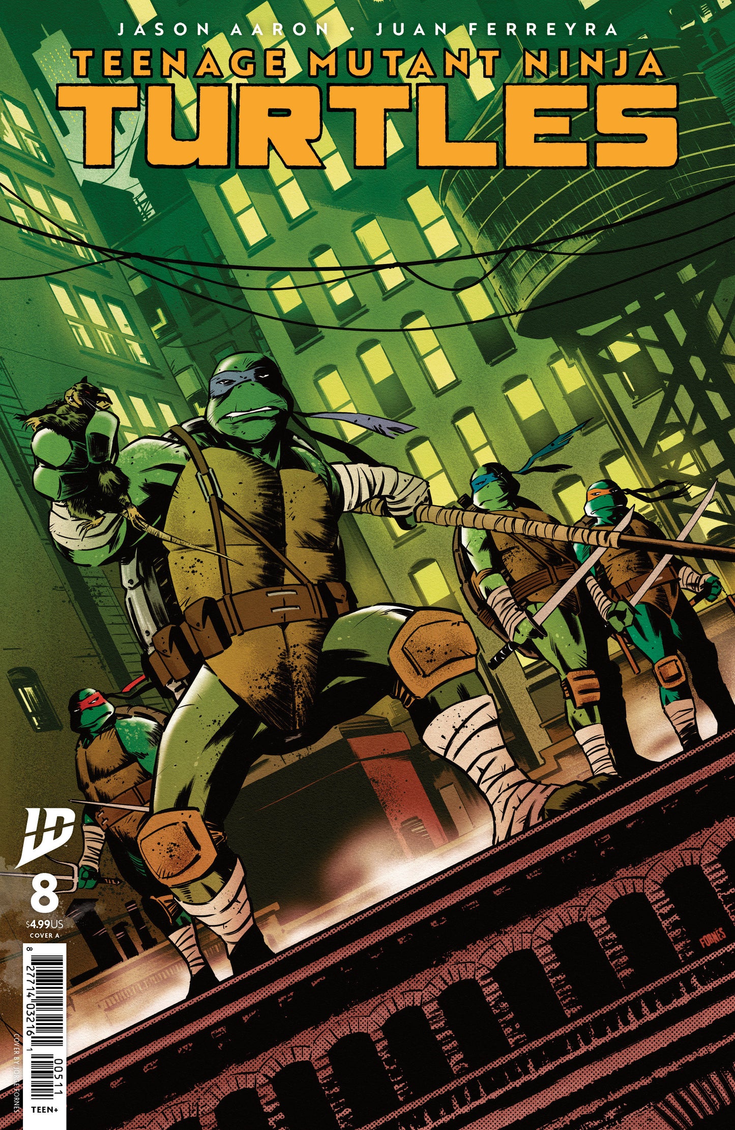 Teenage Mutant Ninja Turtles #8 Cover A (Fornés) - Release Date: 04/16/2025