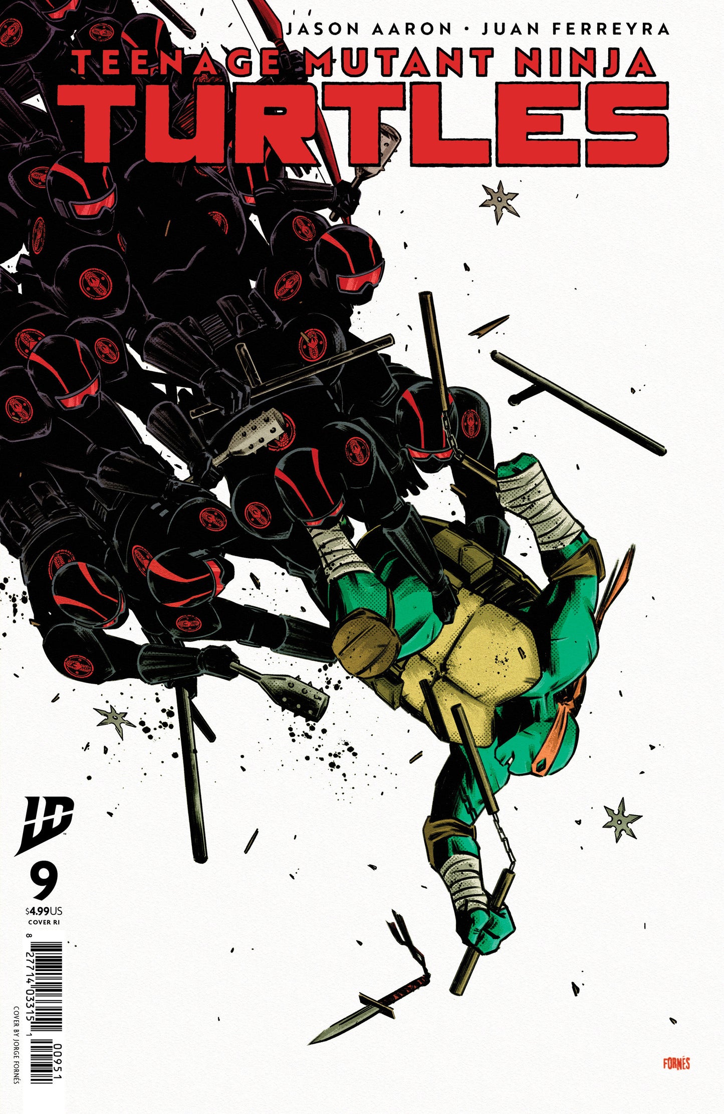 Teenage Mutant Ninja Turtles #9 Cover A (Fornés) - Release Date: 05/28/2025