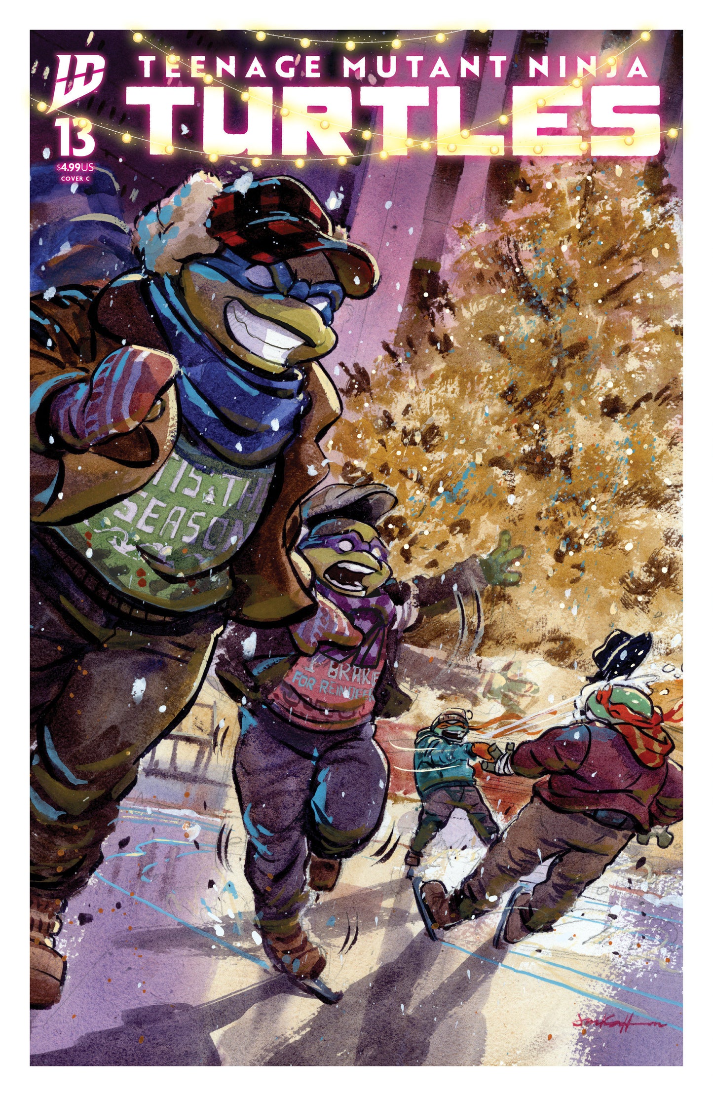 Teenage Mutant Ninja Turtles #13 Variant C (Cullum) ISBN: 82771403315101331 - Release Date: 12/10/25