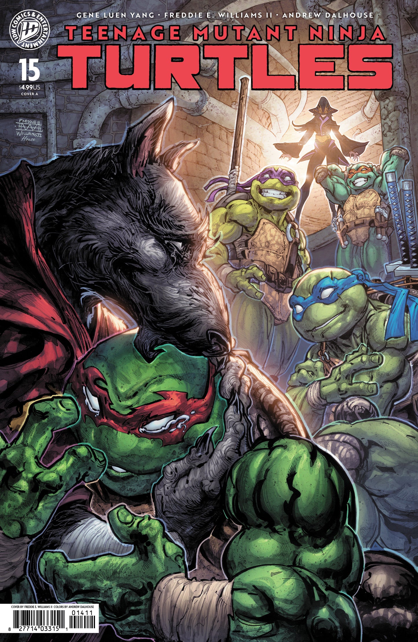 Teenage Mutant Ninja Turtles #15 Cover A (Williams II) ISBN: 82771403315101511 - Release Date: 2/11/26