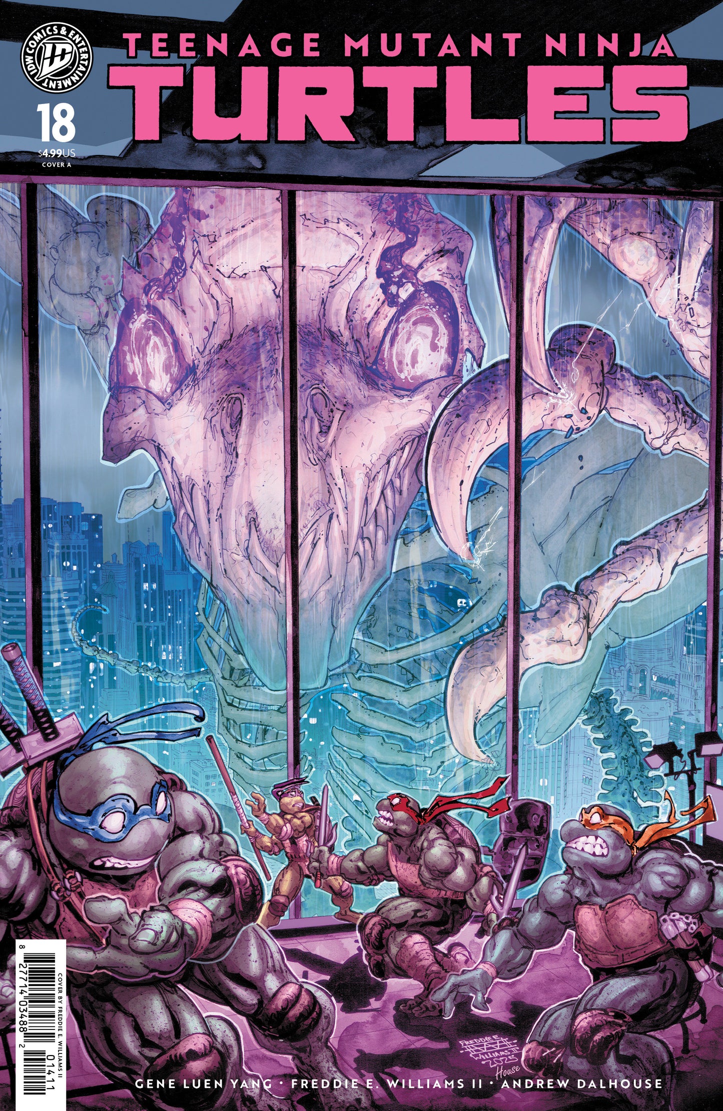 Teenage Mutant Ninja Turtles #18 Cover A (Williams II) ISBN: 82771403315101811 - FOC DATE: 4/5/26 - Release Date: 5/13/26