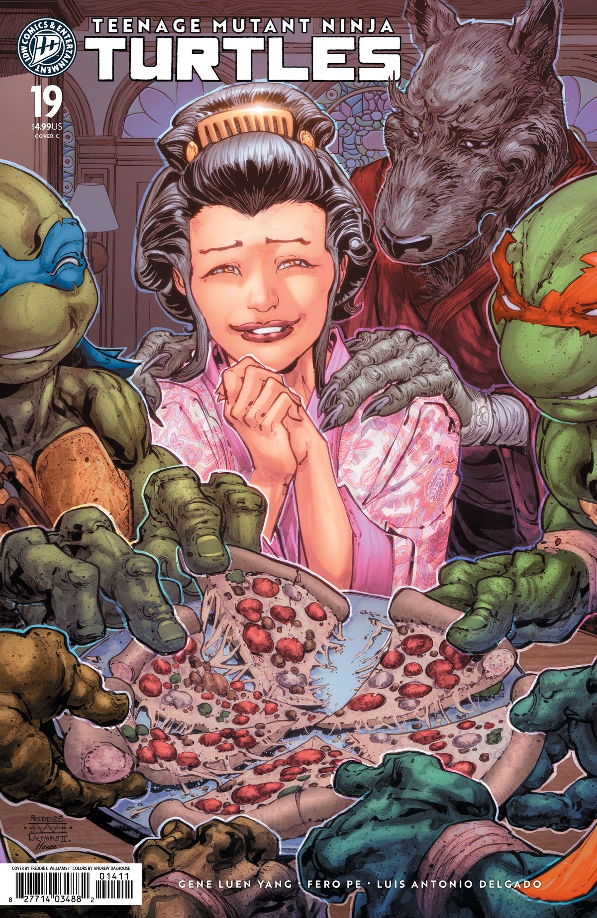 Teenage Mutant Ninja Turtles #19 Cover A (Williams II) ISBN: 82771403315101911 - FOC DATE: 5/3/26 - Release Date: 6/10/26