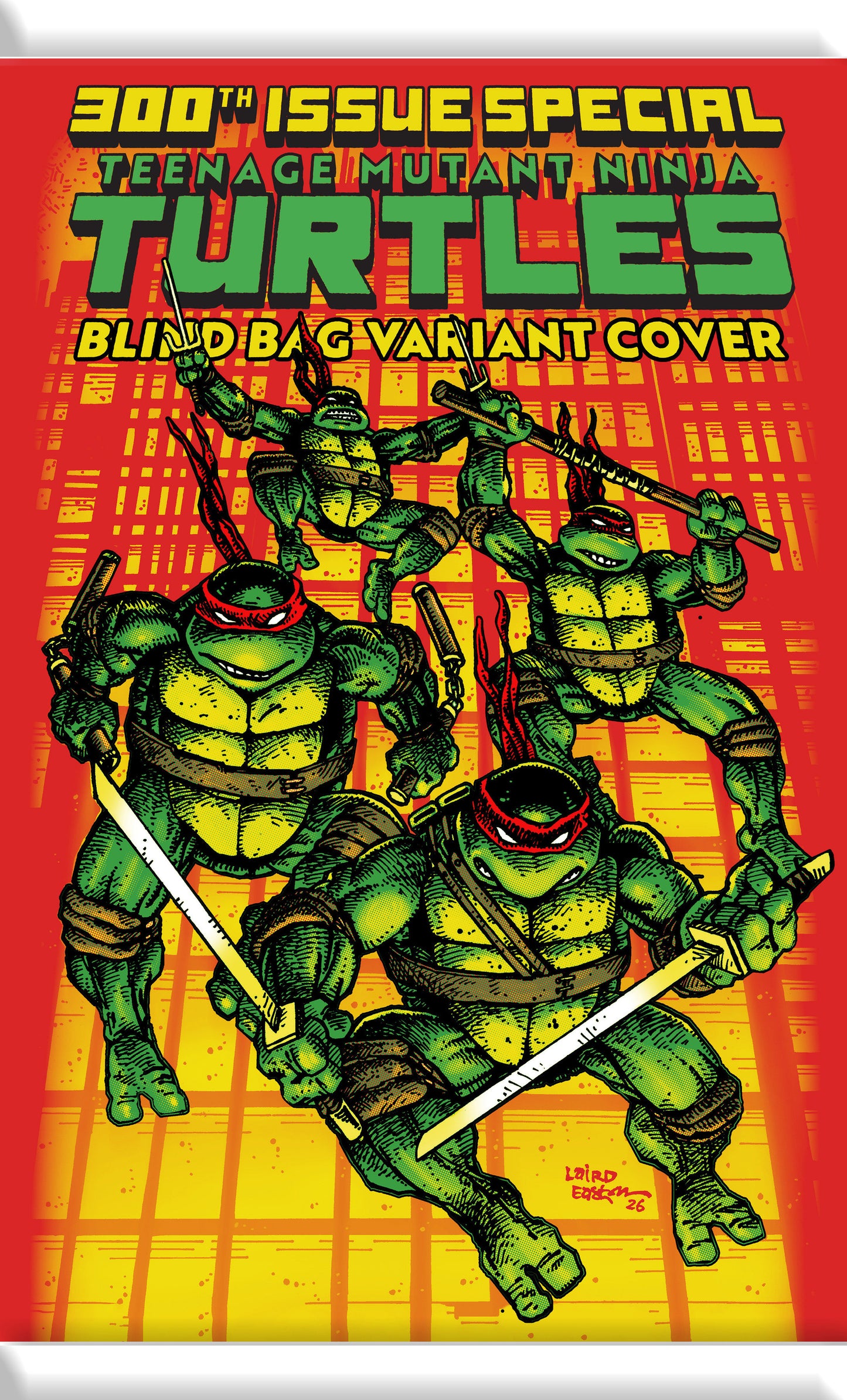 Teenage Mutant Ninja Turtles #20: 300th Issue Special Variant F (Blind Bag) ISBN: 82771403315102061 - FOC DATE: 5/31/26 - Release Date: 7/22/26