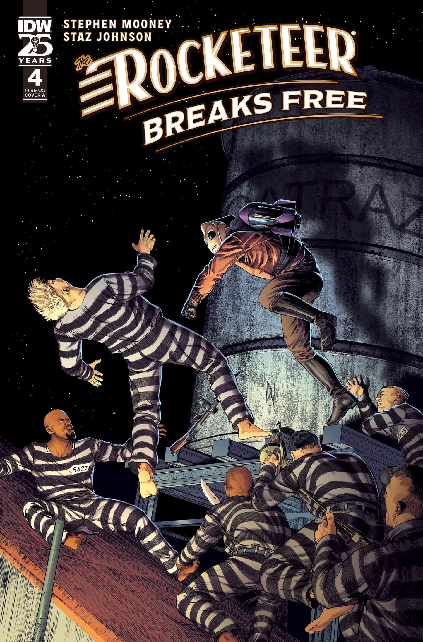 The Rocketeer: Breaks Free #4 Cover A (Wheatley) - Release Date: 12/4/24