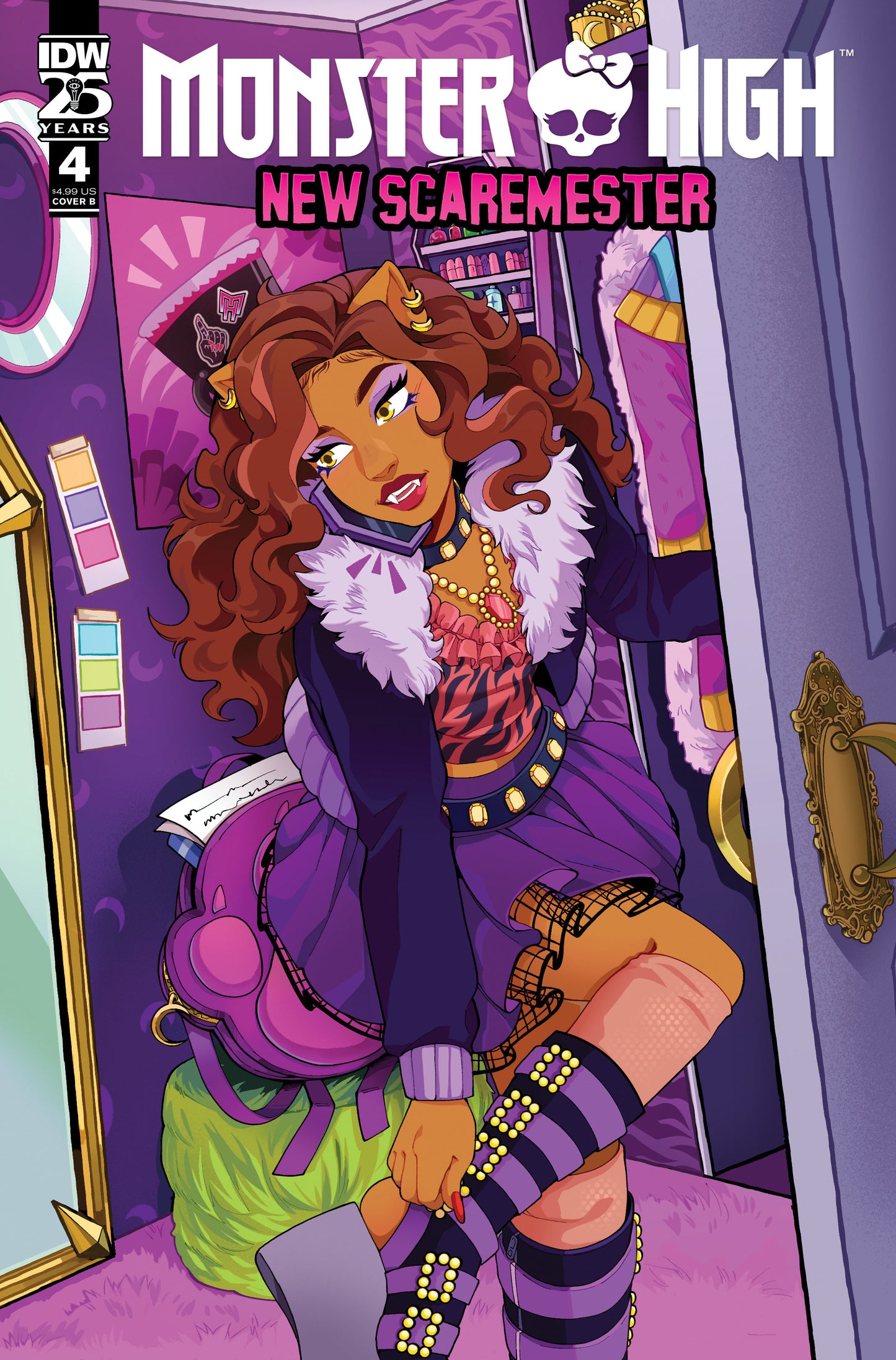 Monster High: New Scaremester #4 Variant B (Camacho) - Release Date: 12/11/24