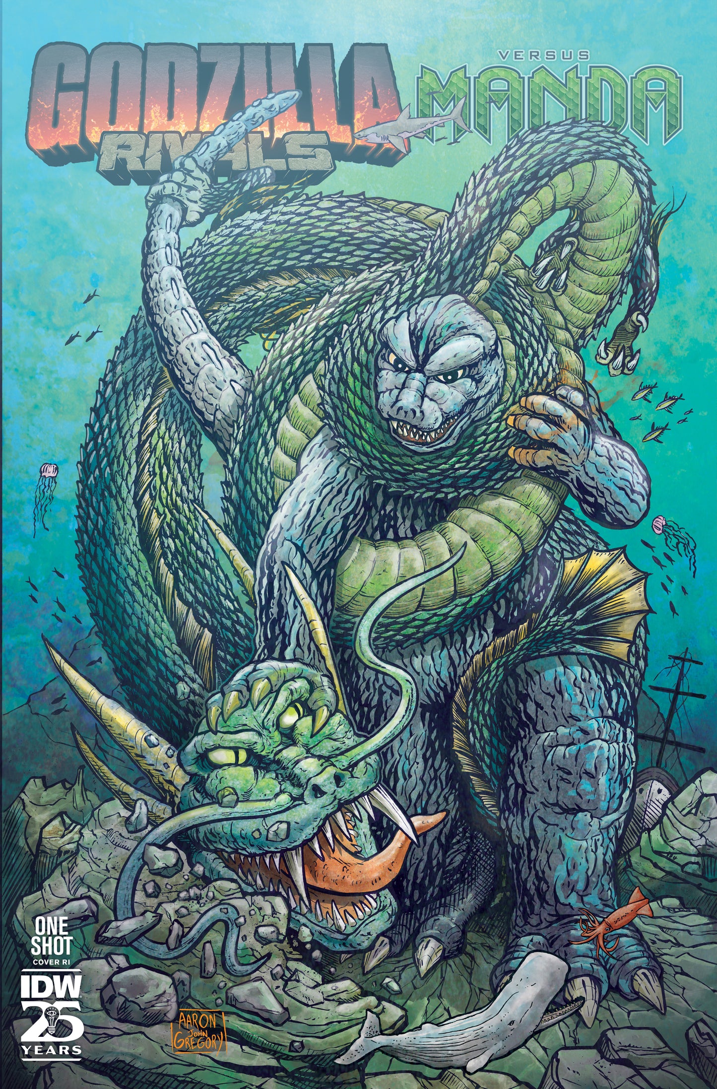 1:10 Godzilla Rivals: Vs. Manda Variant RI (10) (Gregory) - Release Date: 7/31/24