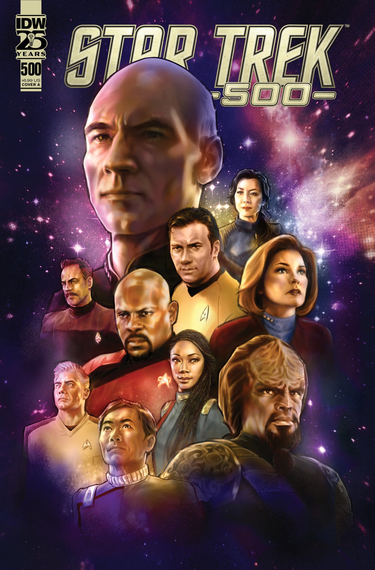Star Trek #500 Cover A (Jones) - Release Date: 9/4/24