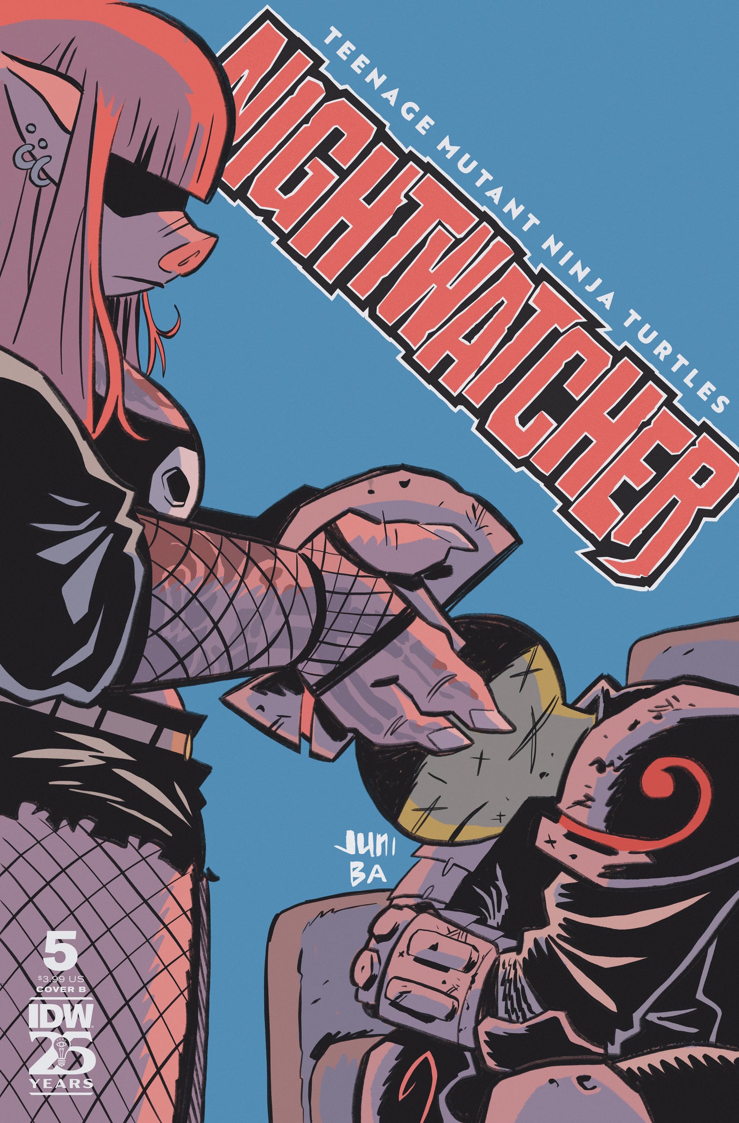 Teenage Mutant Ninja Turtles: Nightwatcher #5 Variant B (Ba) - Release Date: 1/22/25