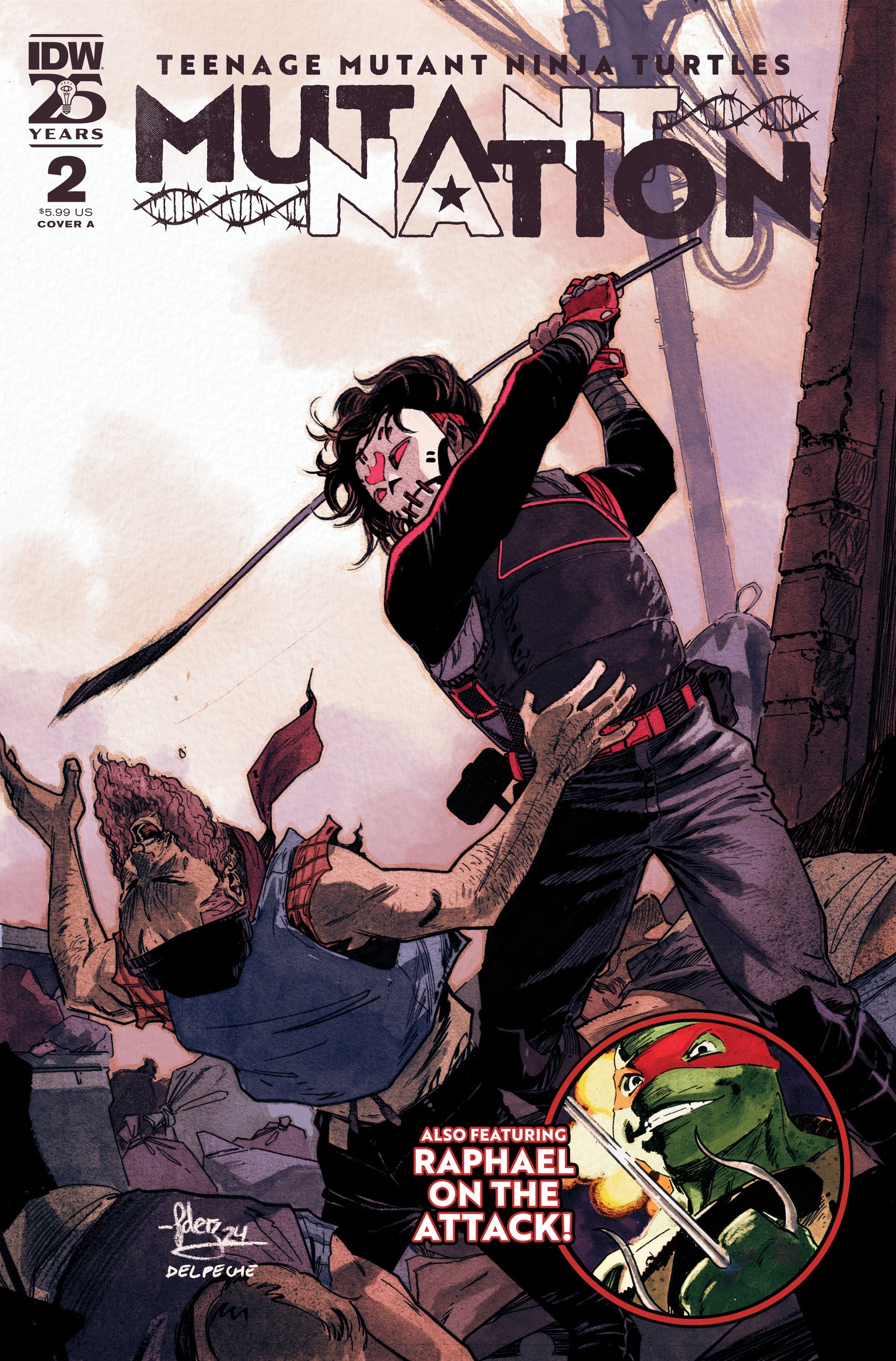 Teenage Mutant Ninja Turtles: Mutant Nation #2 Cover A (Fernandez) - Release Date: 11/13/24