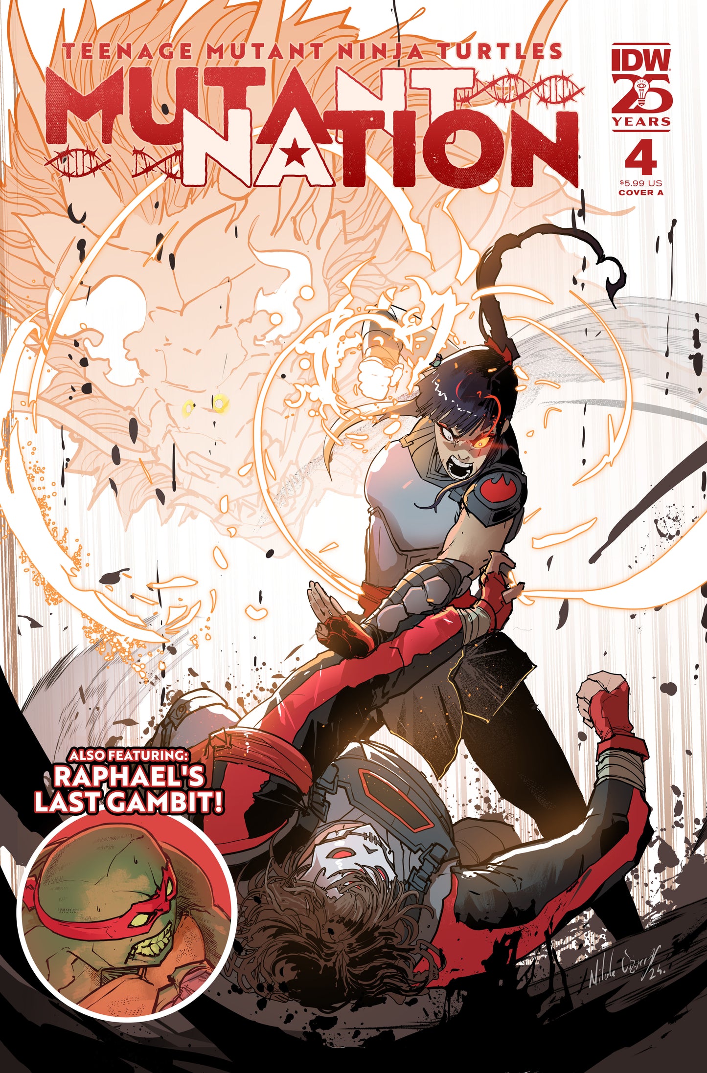 Teenage Mutant Ninja Turtles: Mutant Nation #4 Cover A (Cizmesija) - Release Date: 2/12/25