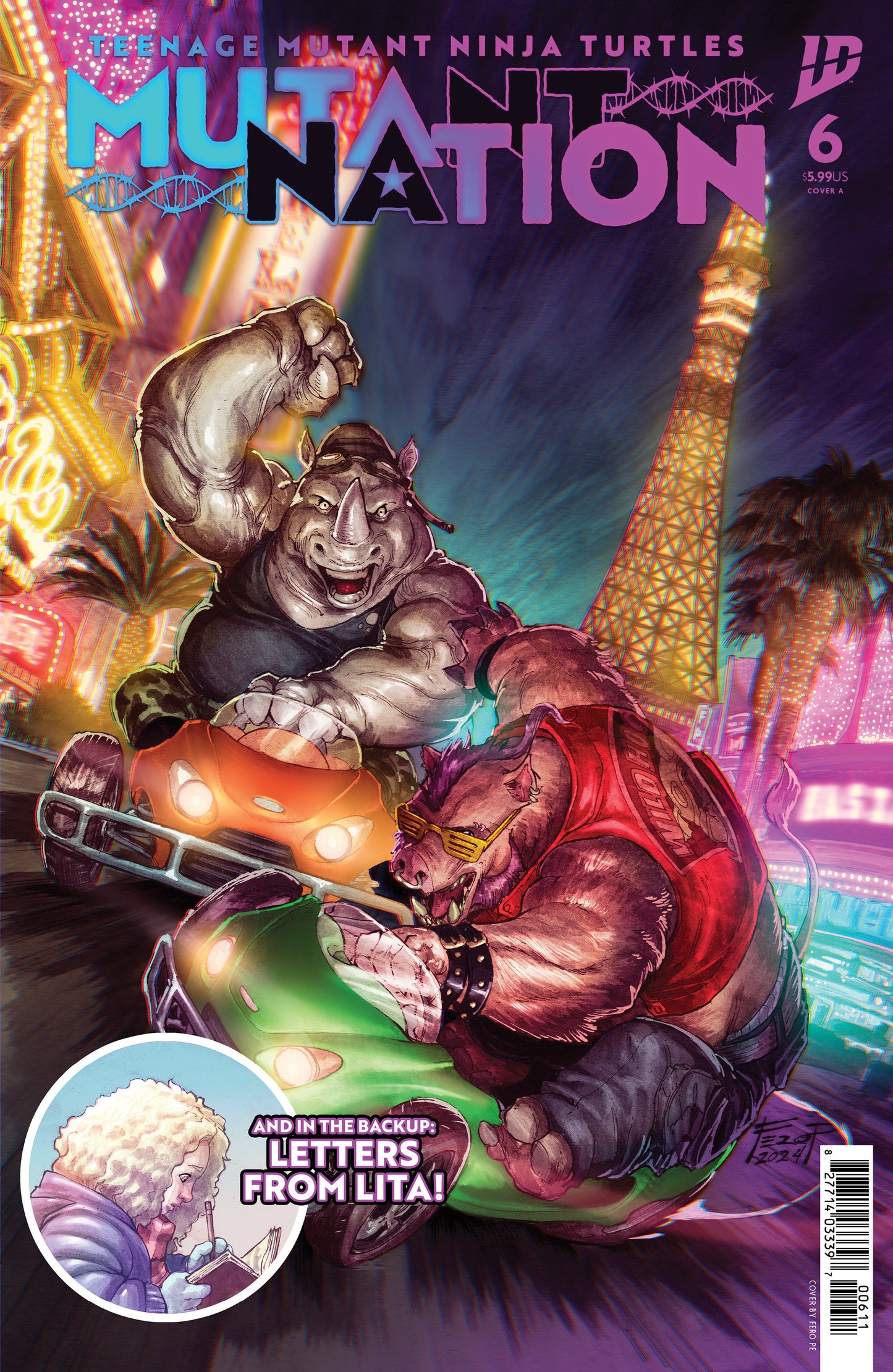 Teenage Mutant Ninja Turtles: Mutant Nation #6 Cover A (Pe) - Release Date: 5/14/25