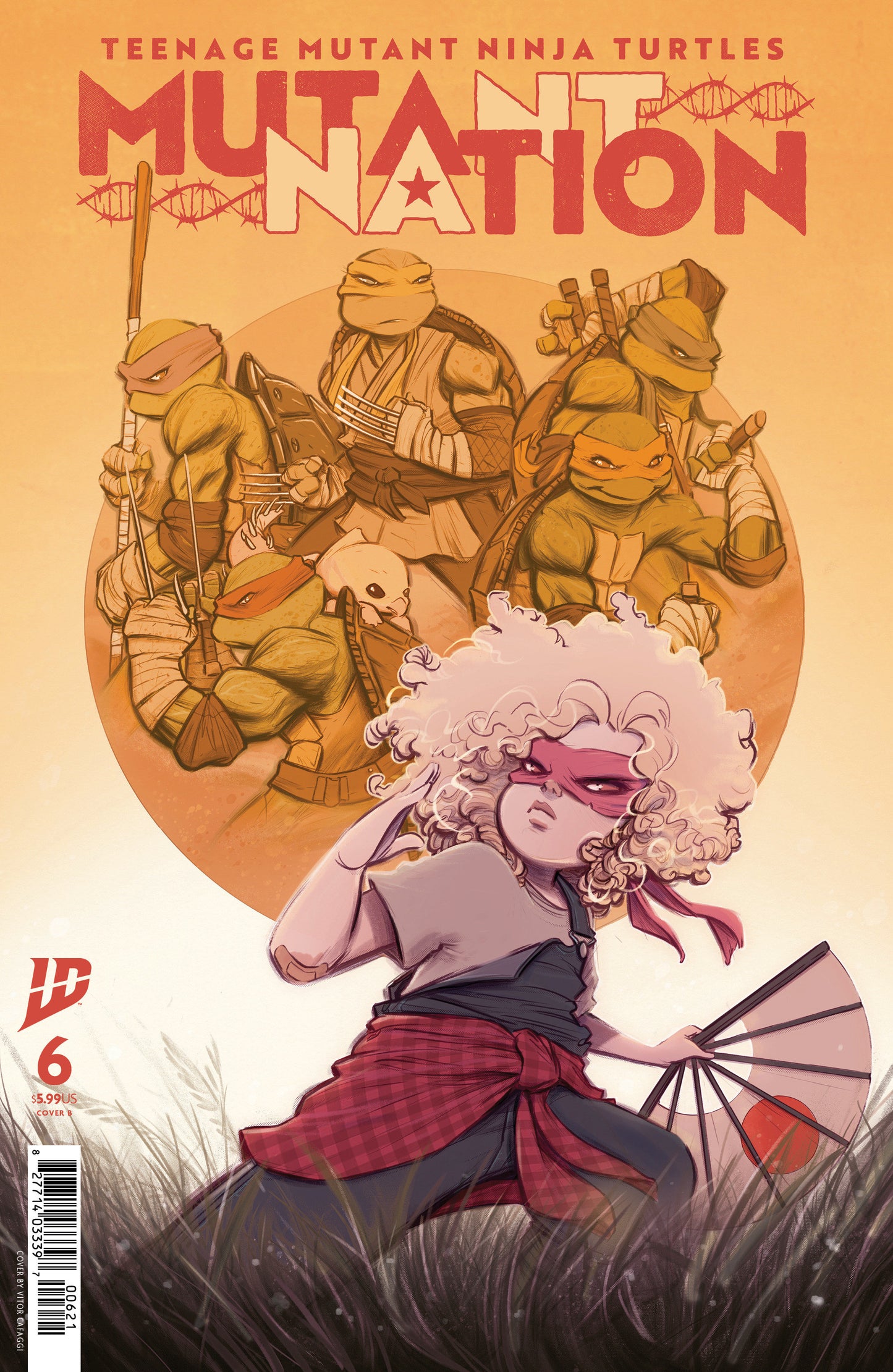 Teenage Mutant Ninja Turtles: Mutant Nation #6 Variant B (Cafaggi) - Release Date: 5/14/25