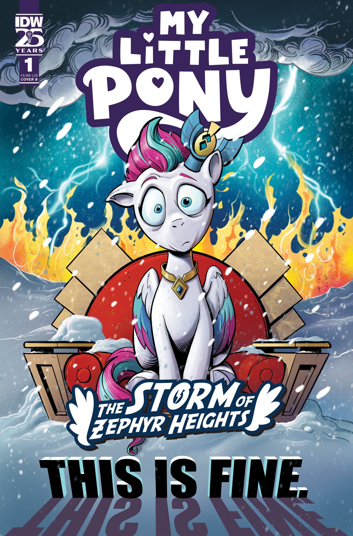 My Little Pony: The Storm of Zephyr Heights #1 Variant B (Price) - Release Date: 9/25/24
