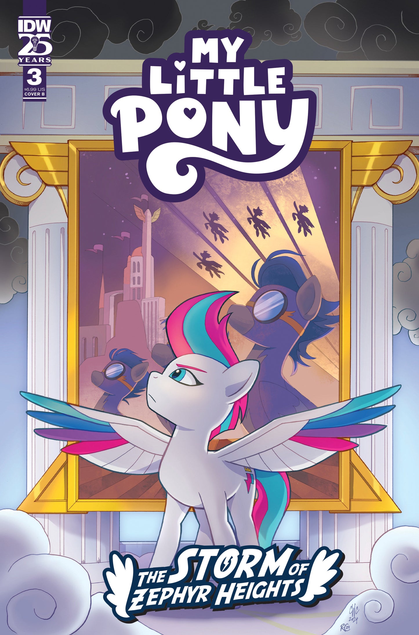 My Little Pony: The Storm of Zephyr Heights #3 Variant B (Coller) - Release Date: 11/20/24