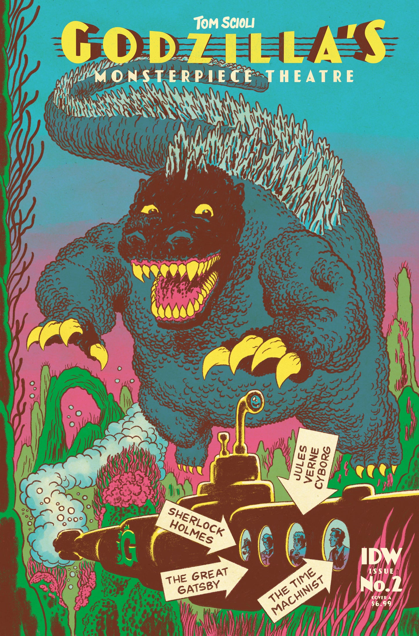 Godzilla’s Monsterpiece Theatre #2 Cover A (Scioli) - Release Date: 12/18/24