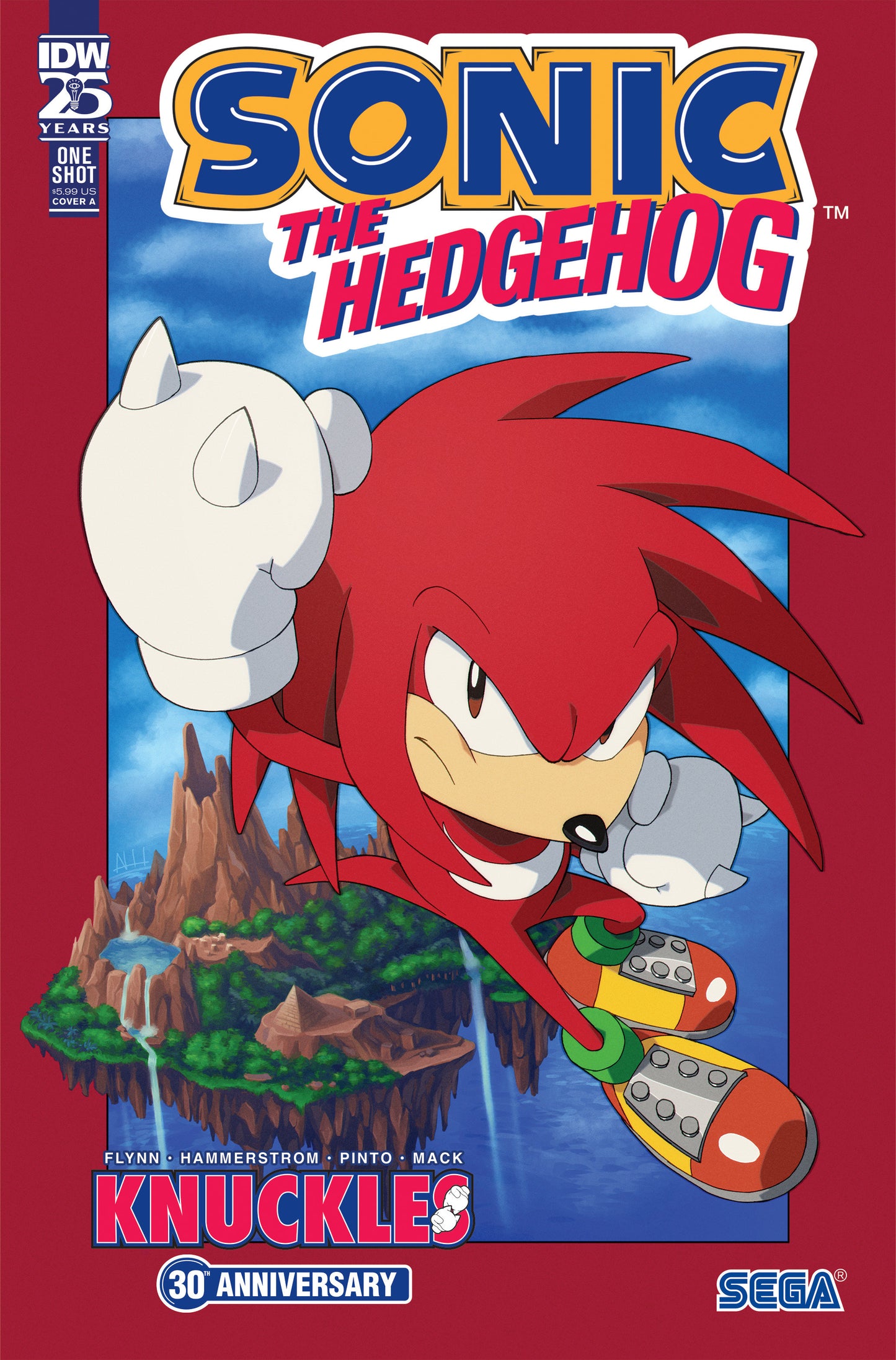 Sonic the Hedgehog: Knuckles' 30th Anniversary Special Cover A (Hammerstrom) - Release Date: 11/20/24