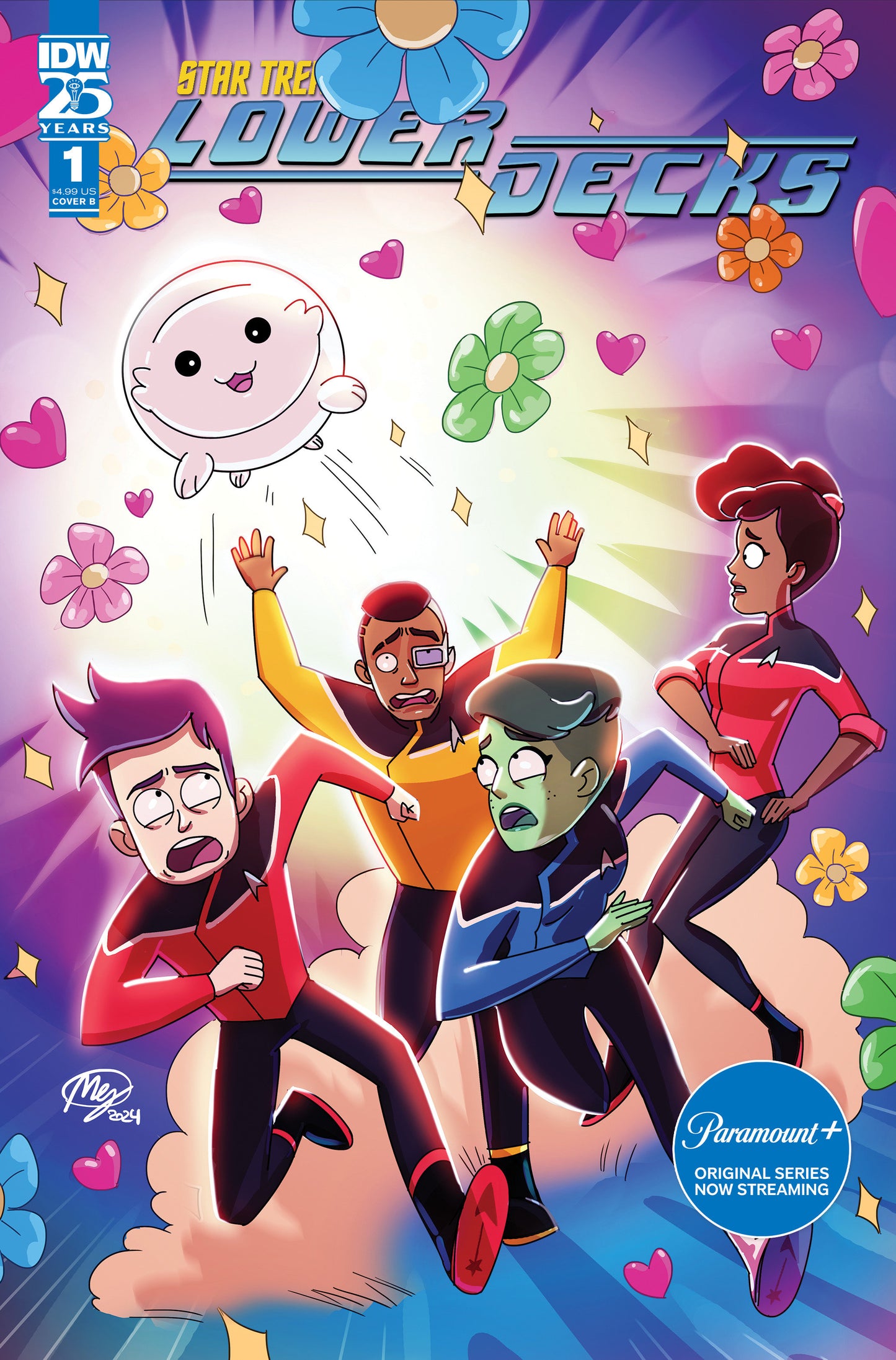 Star Trek: Lower Decks #1 Variant B (Huang) - Release Date: 11/13/24