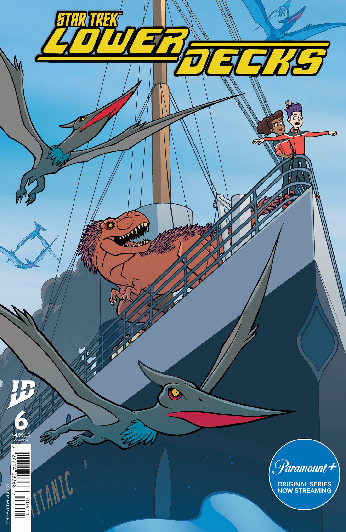 Star Trek: Lower Decks #6 Cover A (Lawrence) - Release Date: 04/09/2025