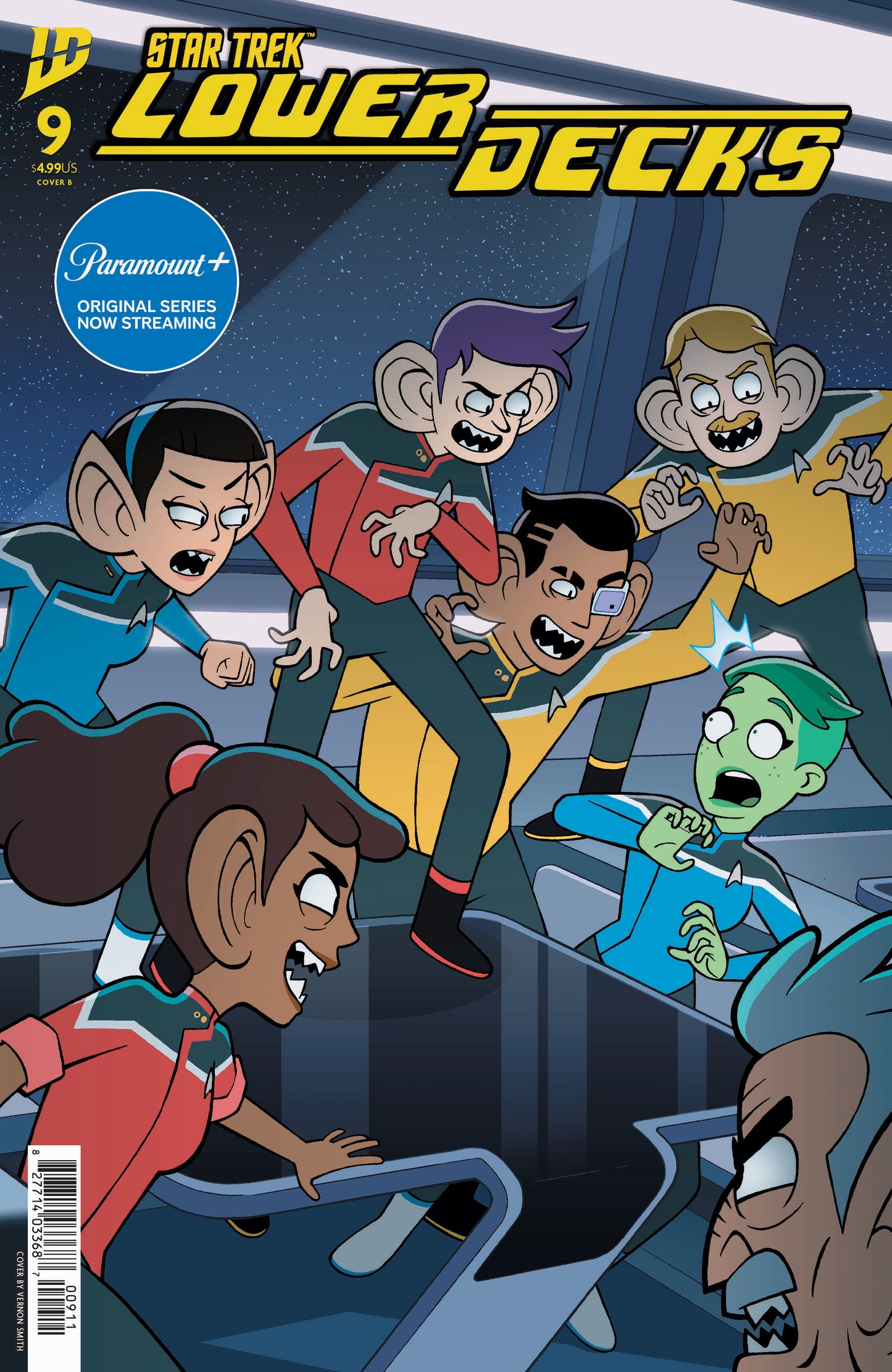 Star Trek: Lower Decks #9 Variant B (Lawrence) - Release Date: 7/9/25