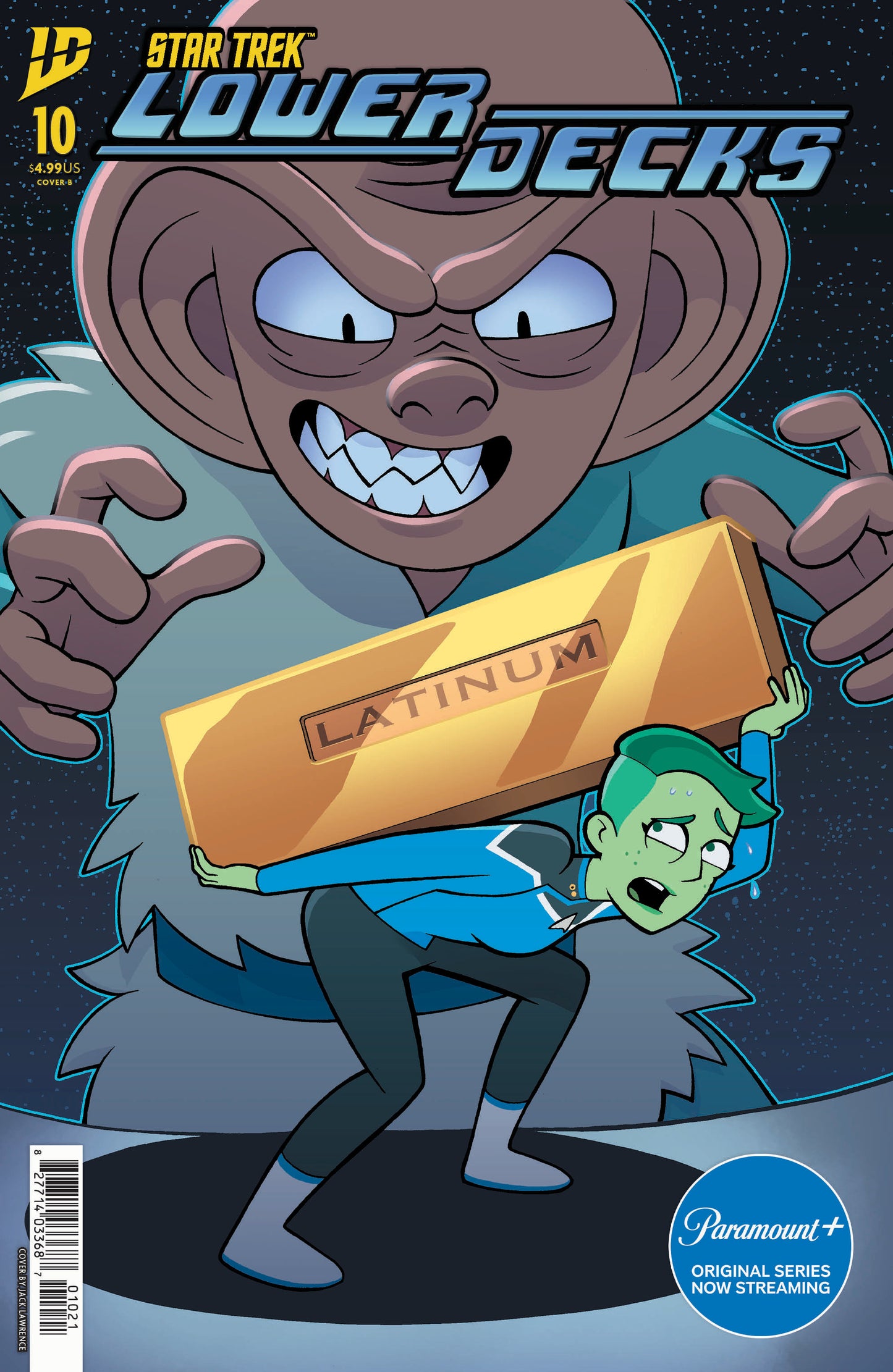 Star Trek: Lower Decks #10 Variant B (Lawrence) - ISBN: 82771403368701021 - Release Date: 8/13/25