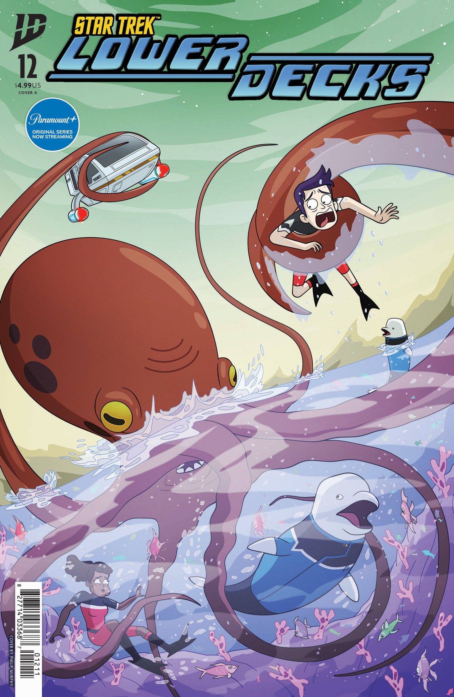 Star Trek: Lower Decks #12 Cover A (Murphy) - 10/8/25 - ISBN: 82771403368701211