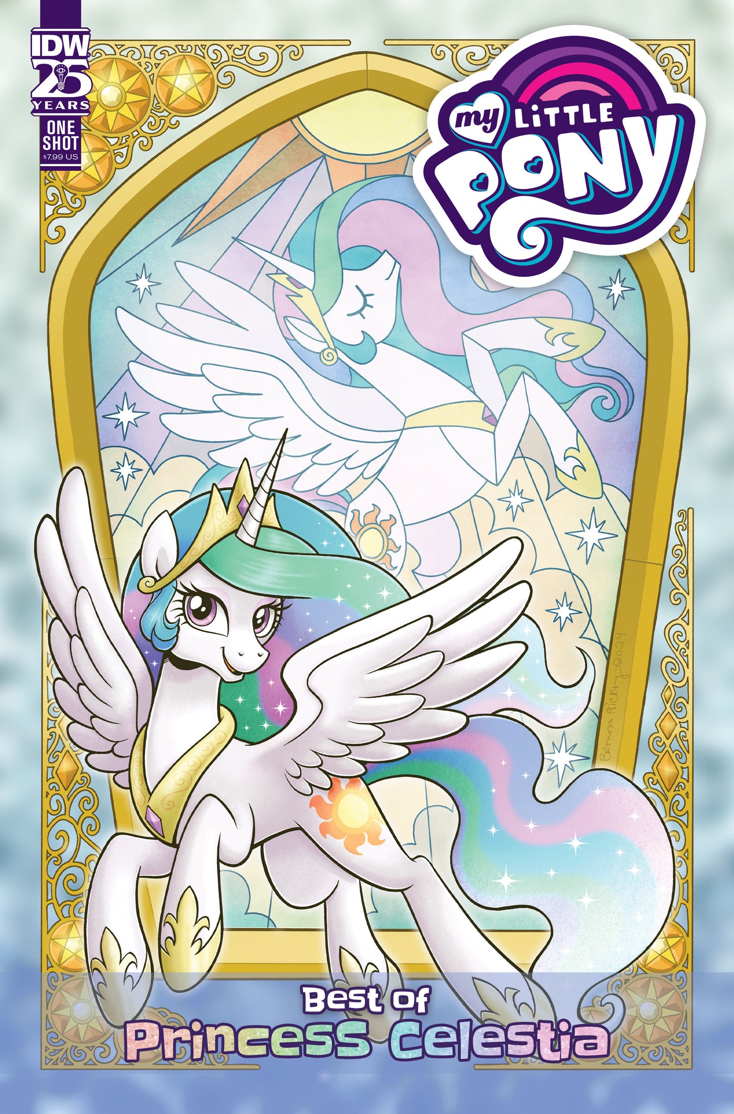 My Little Pony: Best of Princess Celestia Cover A (Hickey) - Release Date: 12/4/24
