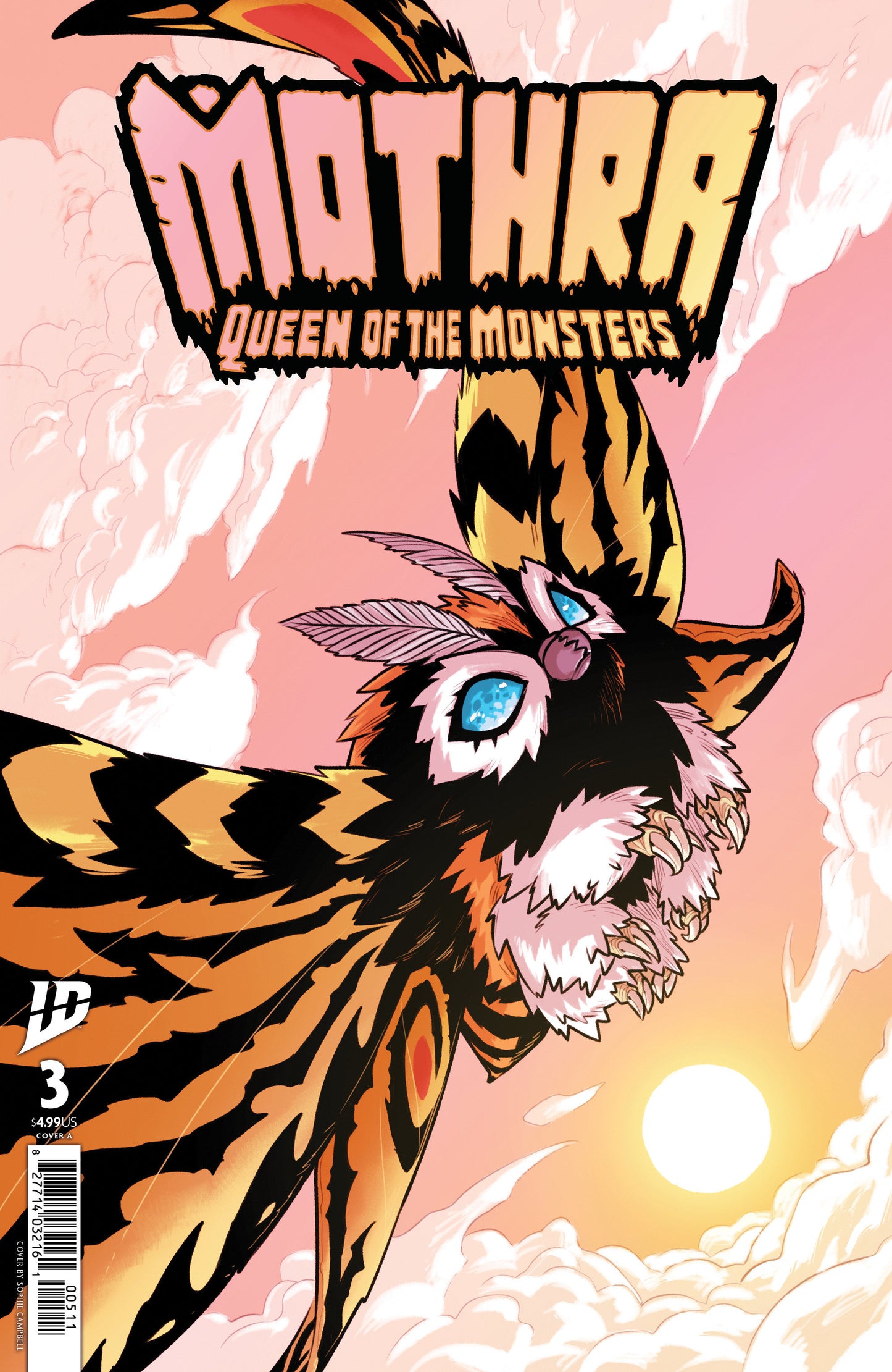 Mothra: Queen of the Monsters #3 Cover A (Campbell) - Release Date: 05/21/2025