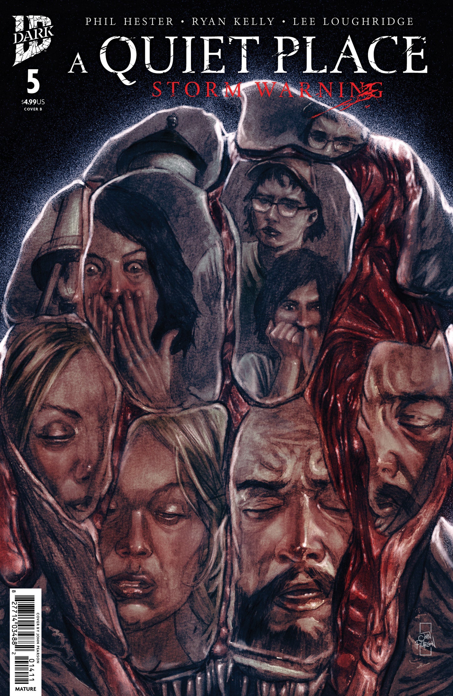A Quiet Place: Storm Warning #5 Variant B (Pearson) ISBN: 82771403418900521 - FOC DATE: 6/14/26 - Release Date: 7/22/26