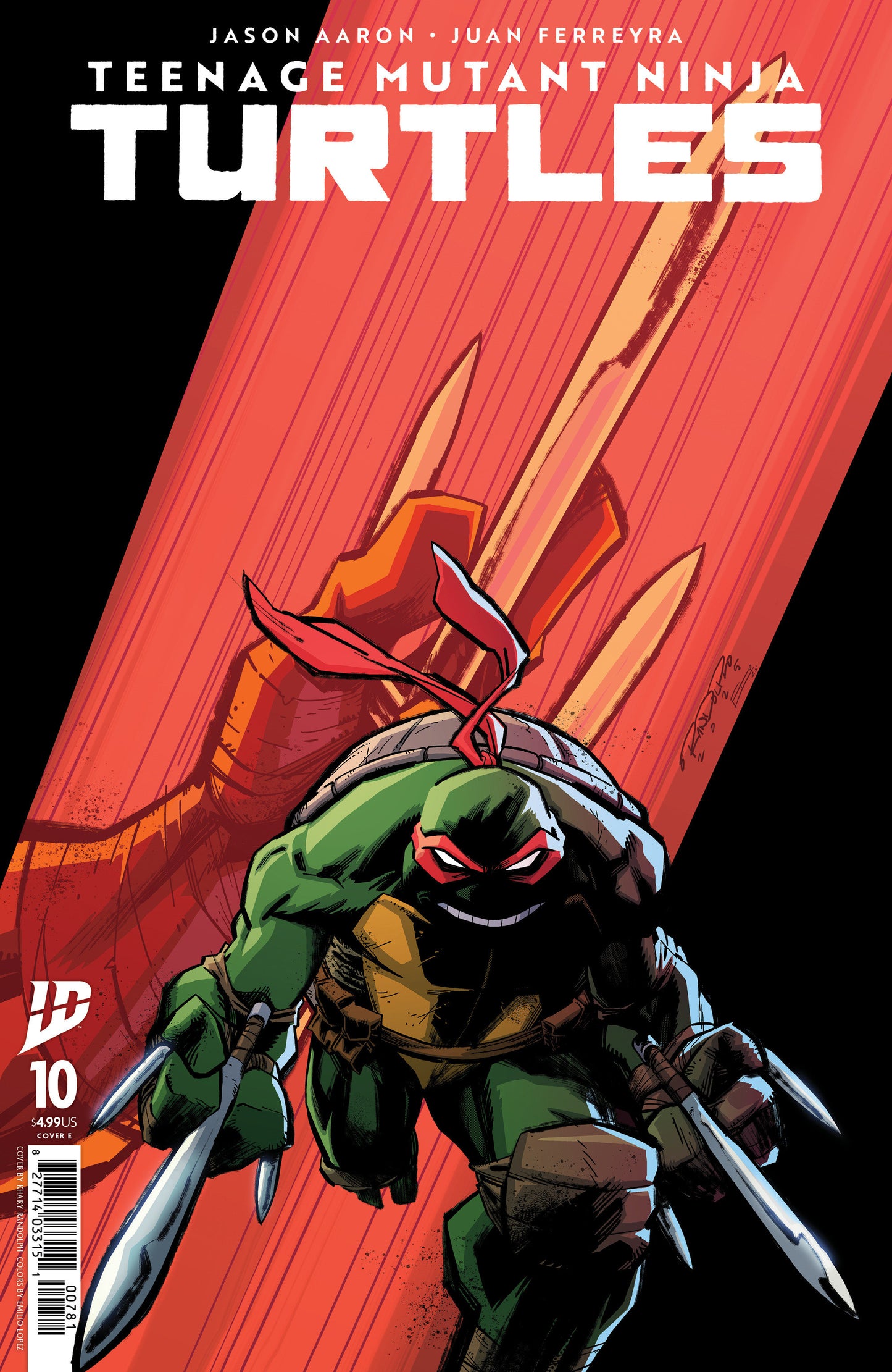 Teenage Mutant Ninja Turtles #10 Variant E (Randolph) - Release Date: 06/25/2025