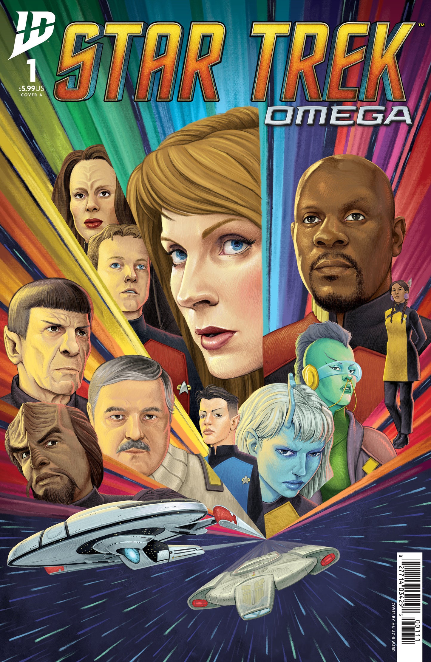 Star Trek: Omega Cover A (Ward) - Release Date: 6/18/25