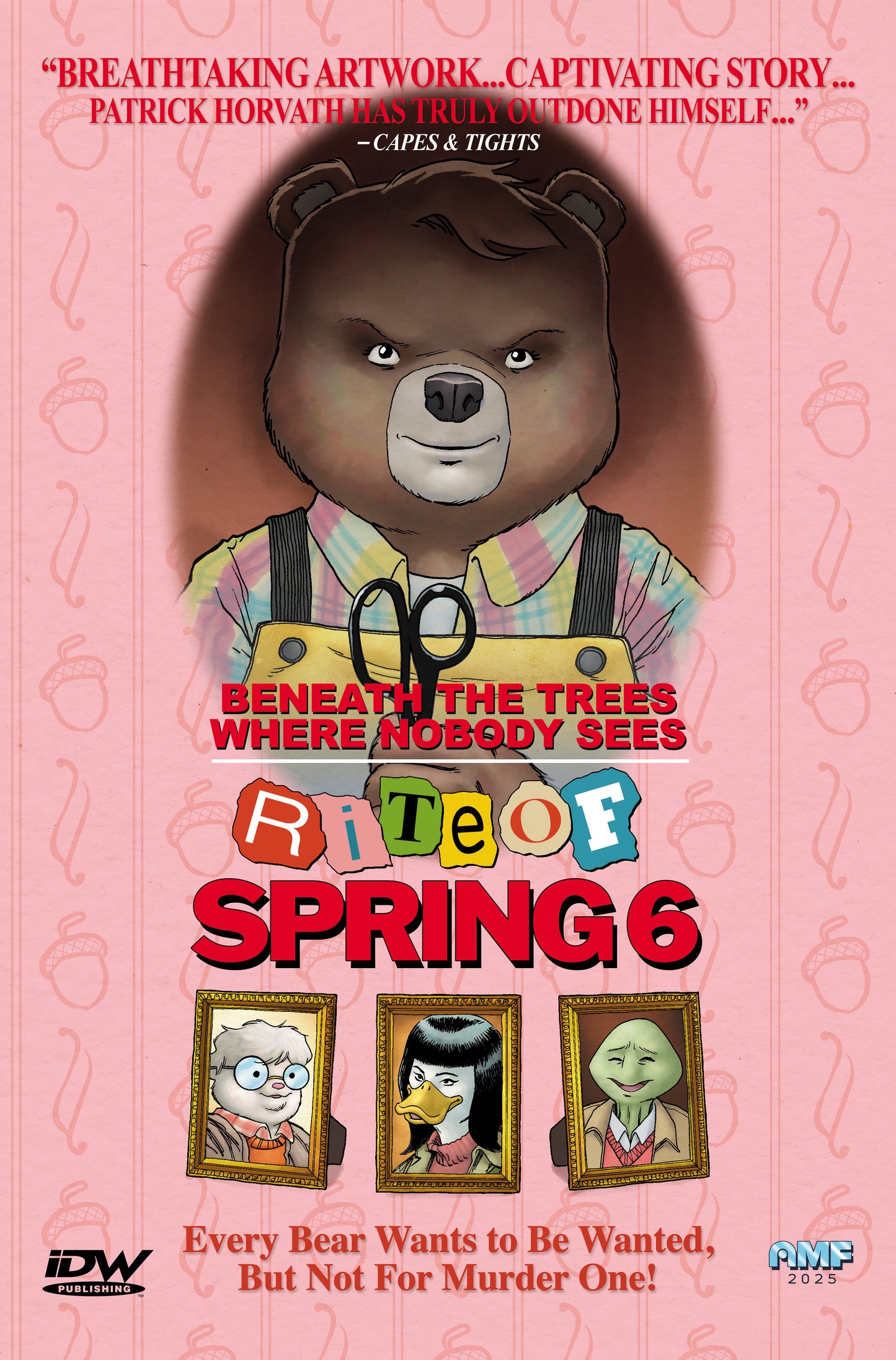 Beneath the Trees Where Nobody Sees: Rite of Spring #6 Variant B (Fleecs Movie Homage Cover) ISBN: 82771403432500621 - Release Date: 3/4/26