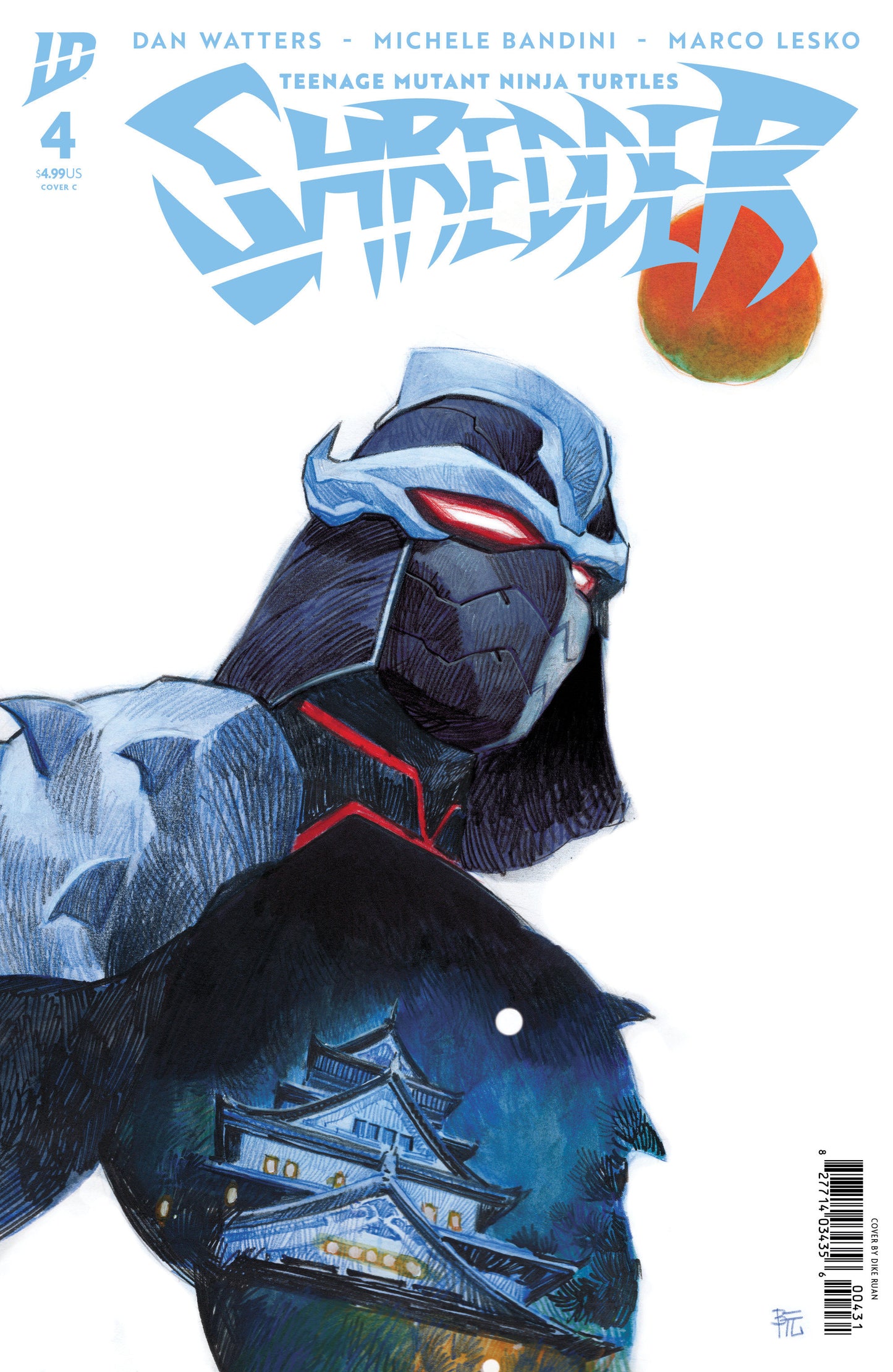 Teenage Mutant Ninja Turtles: Shredder #4 Variant C (Ruan) ISBN: 82771403435600431 - Release Date: 1/7/26