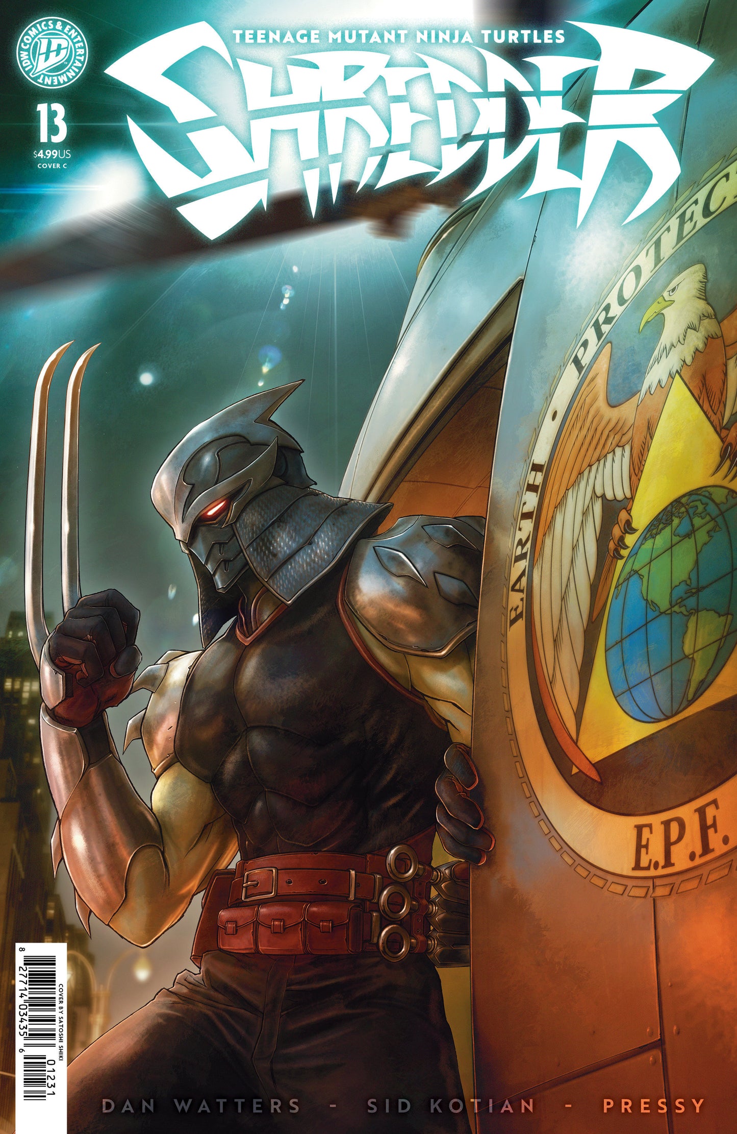 Teenage Mutant Ninja Turtles: Shredder #13 Variant C (Shiki) ISBN: 82771403435601331 - FOC DATE: 9/20/26 - Release Date: 10/28/26