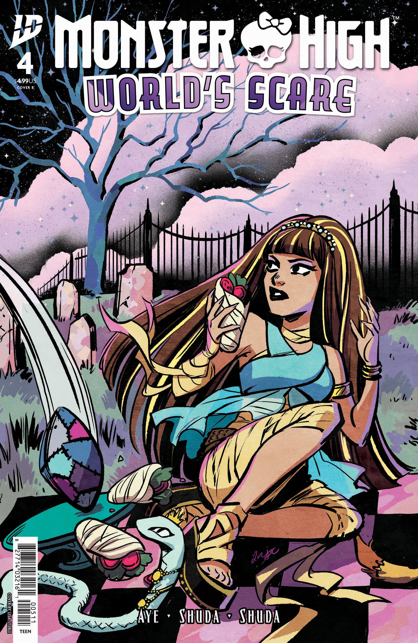 Monster High: World's Scare #4 Variant B (Sterle) ISBN: 82771403437000421 - Release Date: 11/19/25