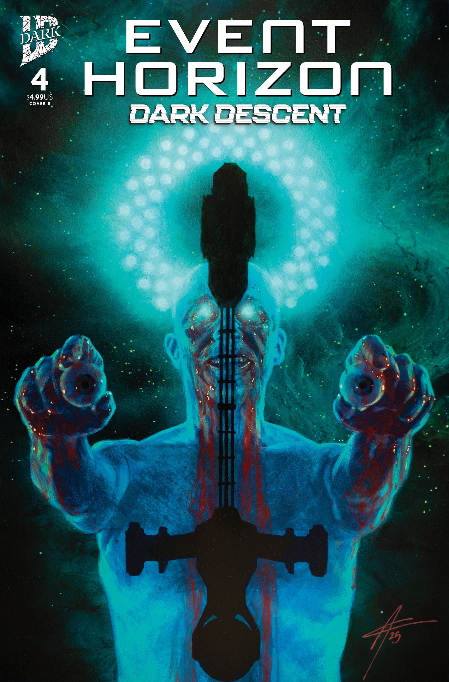 Event Horizon: Dark Descent #4 Variant B (Campbell) ISBN: 82771403450900421 - Release Date: 12/24/25