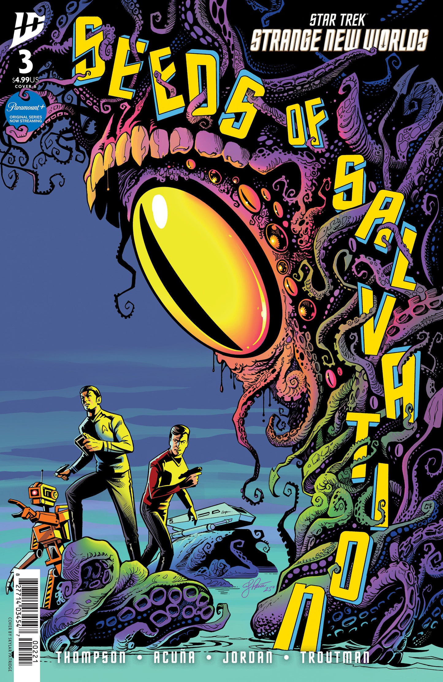 Star Trek: Strange New Worlds--The Seeds of Salvation #3 Variant B (Price) ISBN: 82771403454700321 - Release Date: 11/12/25