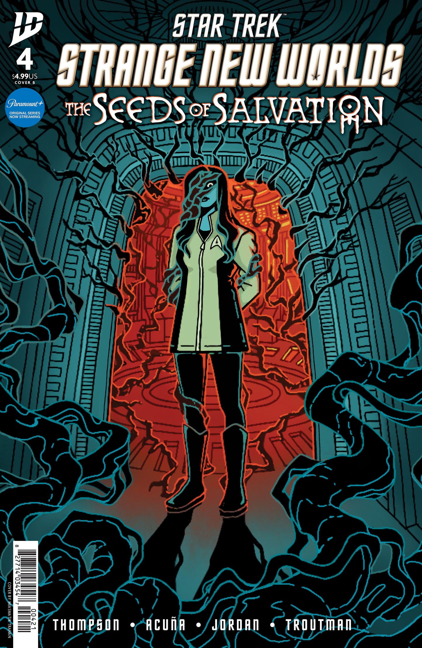 Star Trek: Strange New Worlds--The Seeds of Salvation #4 Variant B (Trahan) ISBN: 82771403454700421 - Release Date: 12/10/25