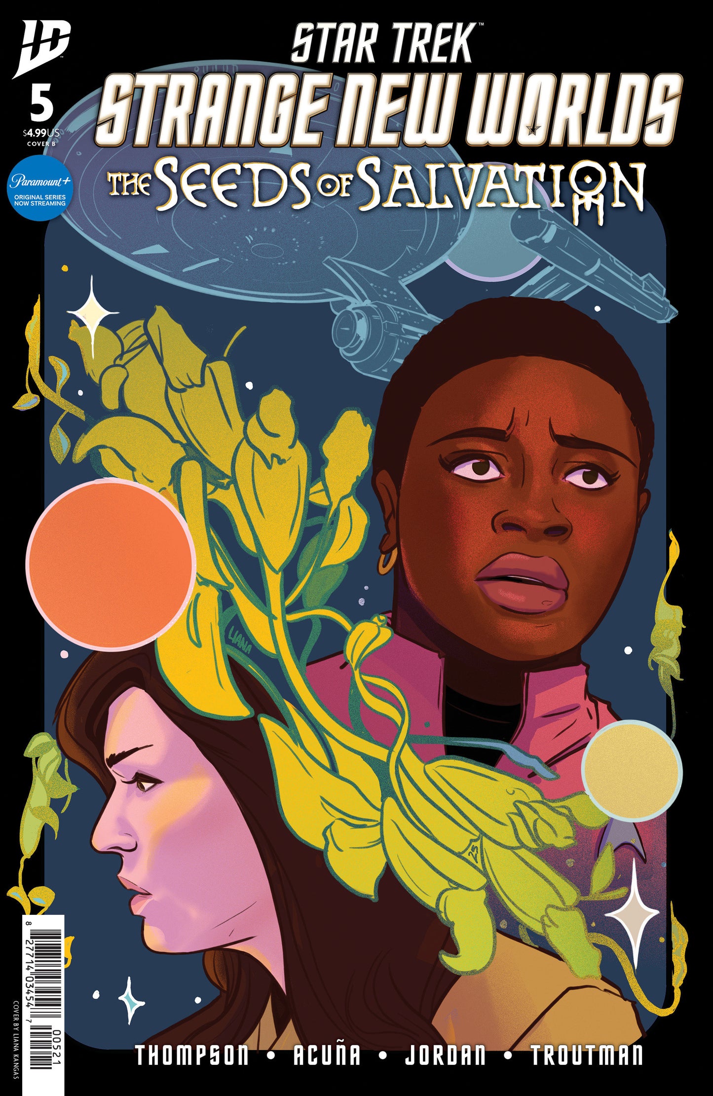 Star Trek: Strange New Worlds--The Seeds of Salvation #5 Variant B (Kangas) ISBN: 82771403454700521 - Release Date: 1/14/26