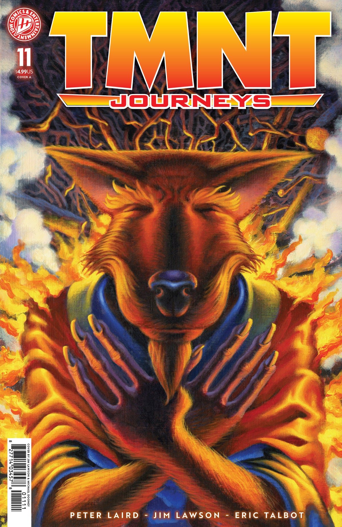 TMNT: Journeys #11 Cover A (Dooney & Lawson) ISBN: 82771403457801111 - FOC DATE: 5/24/26 - Release Date: 7/1/26