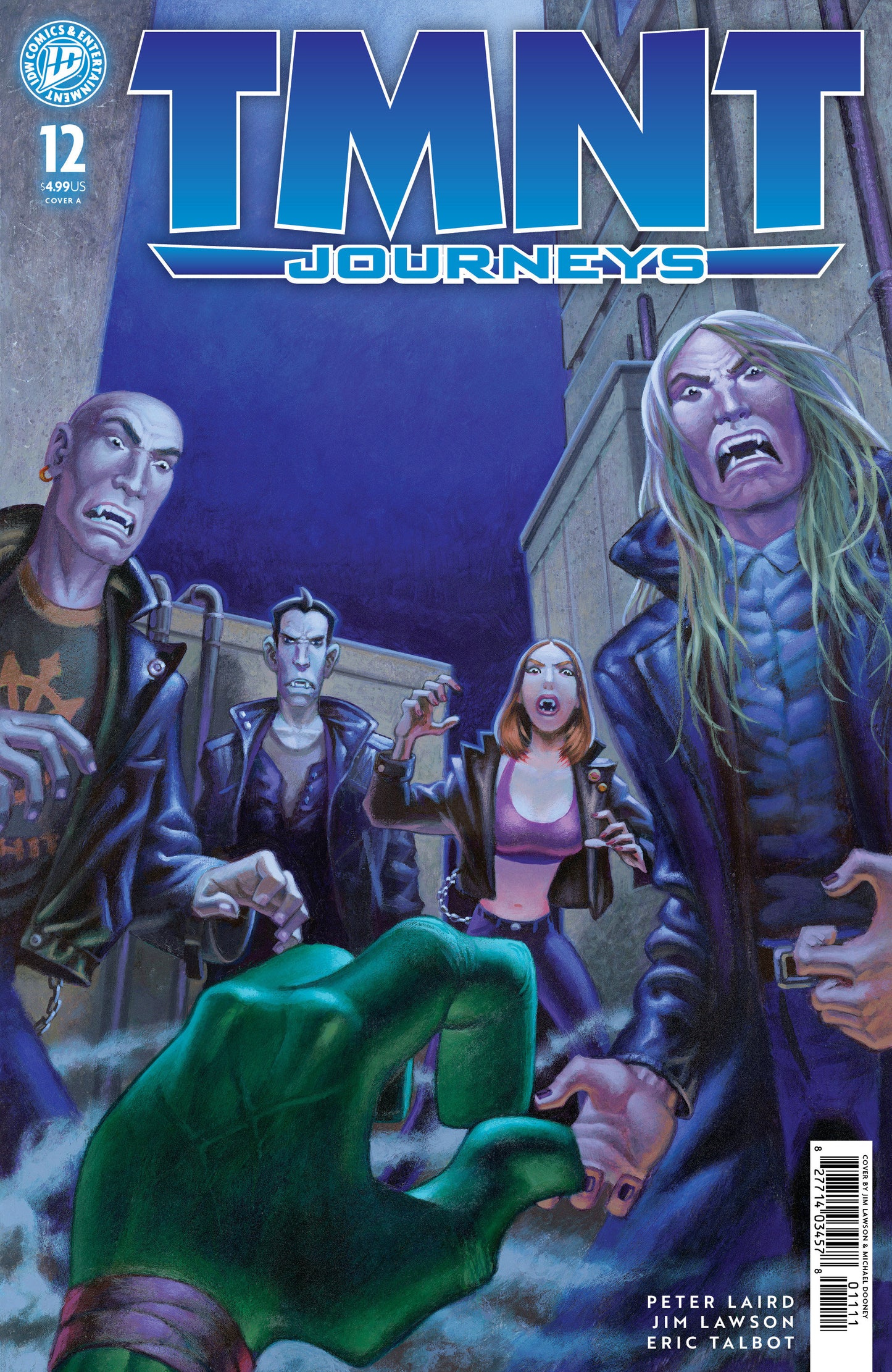TMNT: Journeys #12 Cover A (Dooney & Lawson) ISBN: 82771403457801211 - FOC DATE: 6/28/26 - Release Date: 8/5/26