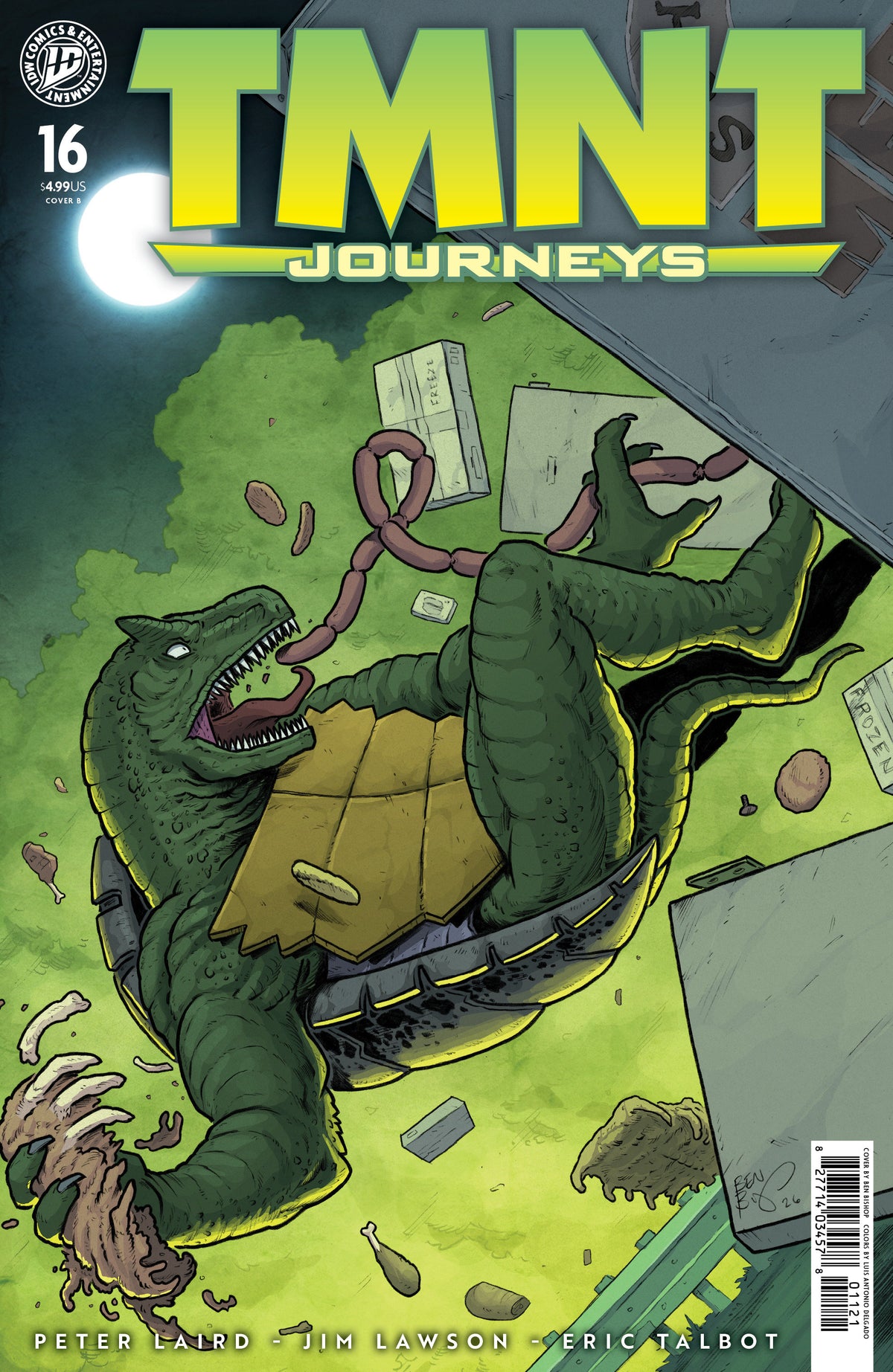 TMNT: Journeys #16 Variant B (Bishop) ISBN: 82771403457801621 - FOC DATE: 10/18/26 - Release Date: 12/2/26